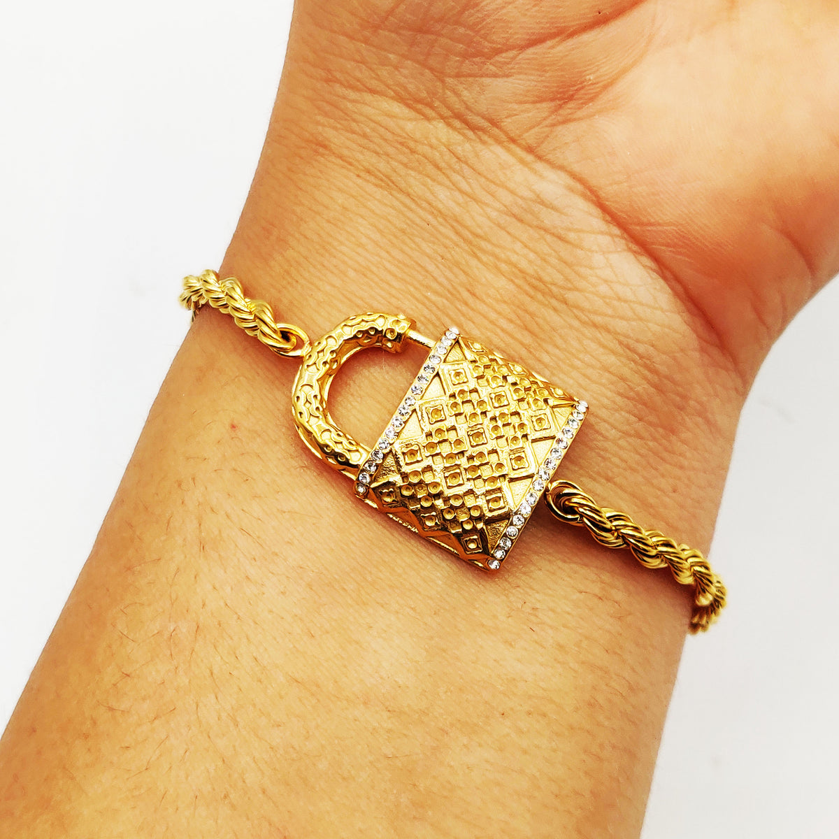 Bracelet Torsade Cadenas Premium Luxe