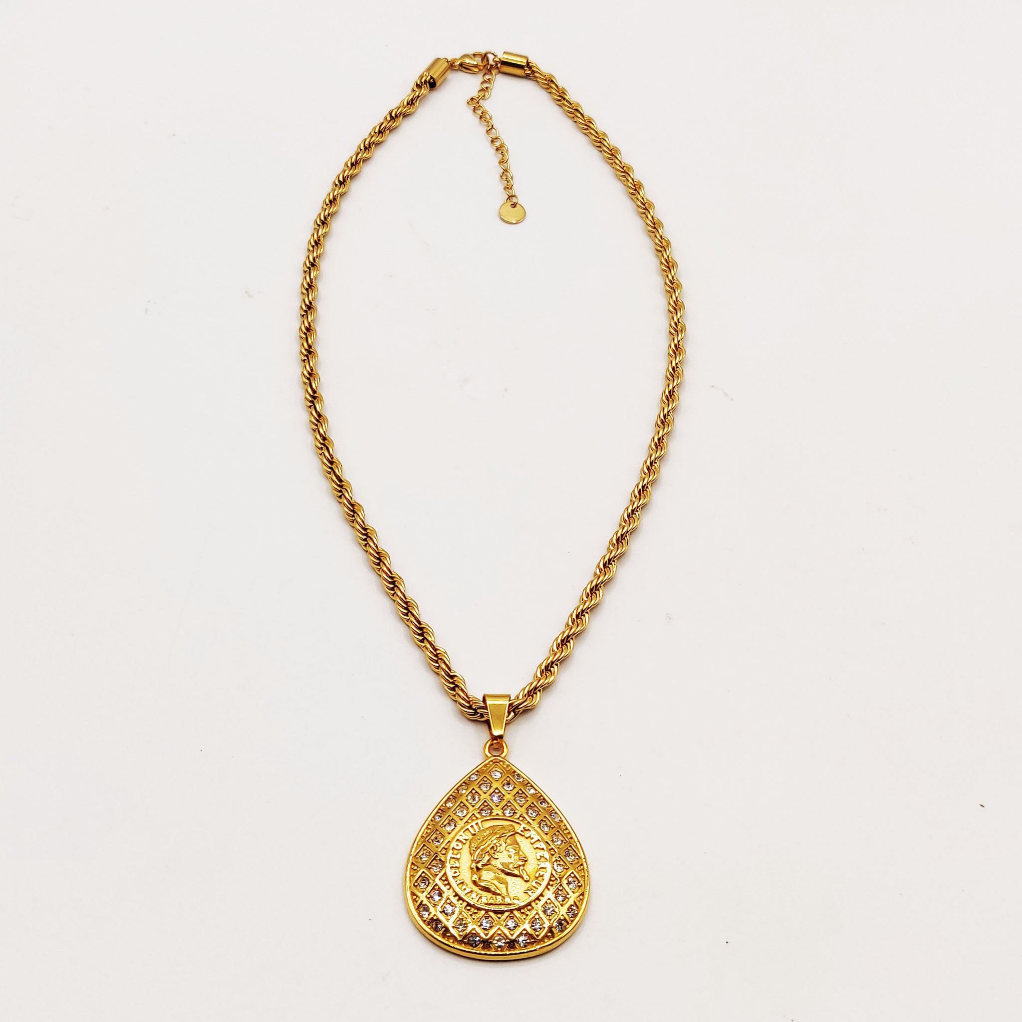 Collier Torsade Goutte Premium Louise Napoléon Luxe
