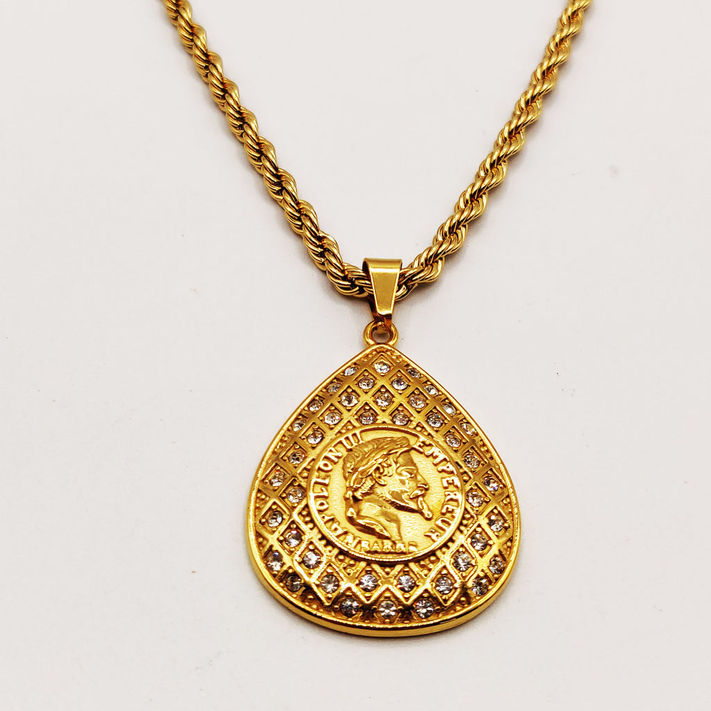 Collier Torsade Goutte Premium Louise Napoléon Luxe