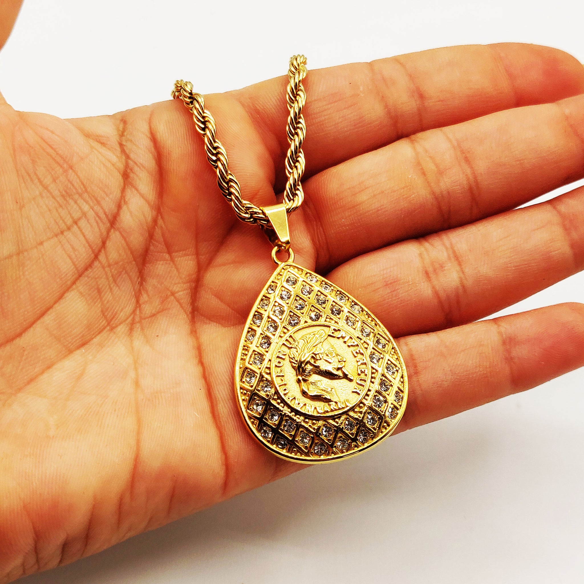 Collier Torsade Goutte Premium Louise Napoléon Luxe