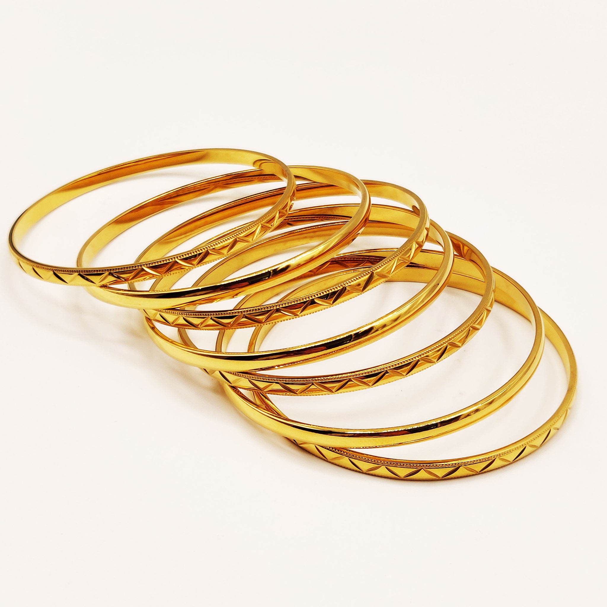 7 Bracelets Motifs Zig Zag Luxe