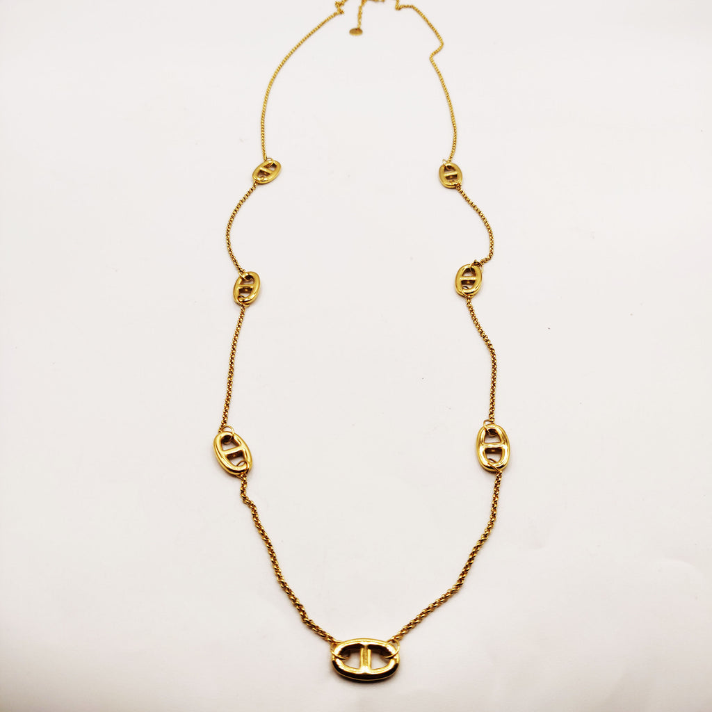 Collier / Sautoir 7 Pendentifs H Luxe