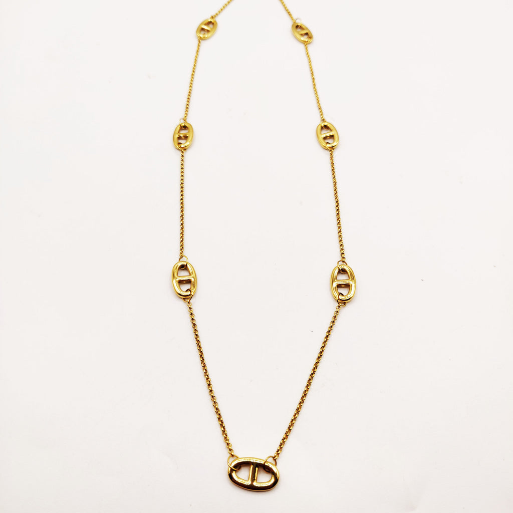 Collier / Sautoir 7 Pendentifs H Luxe