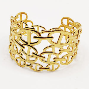 Bracelet Rigide Multi H Luxe Emmêlés
