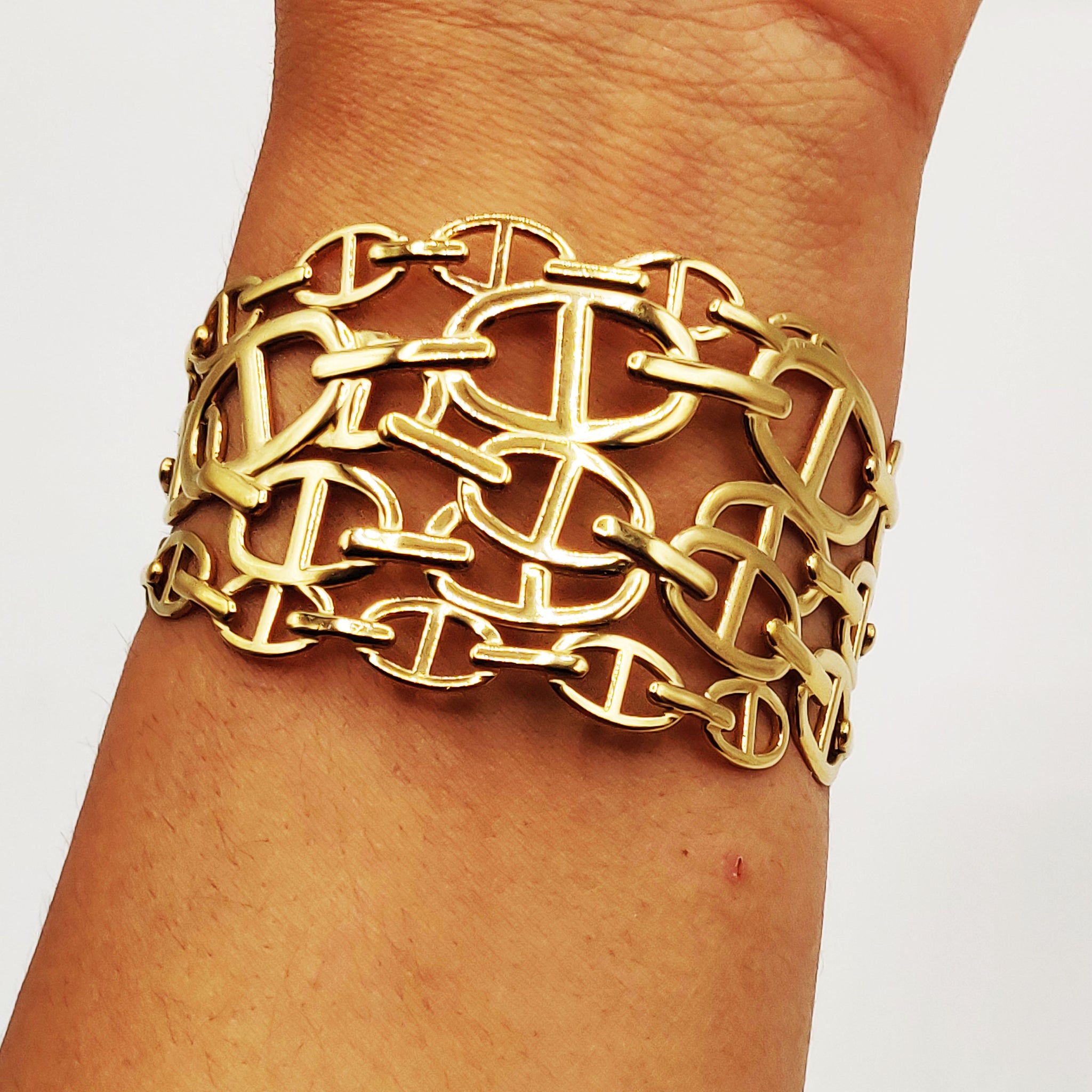 Bracelet Rigide Multi H Luxe Emmêlés