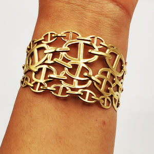 Bracelet Rigide Multi H Luxe Emmêlés