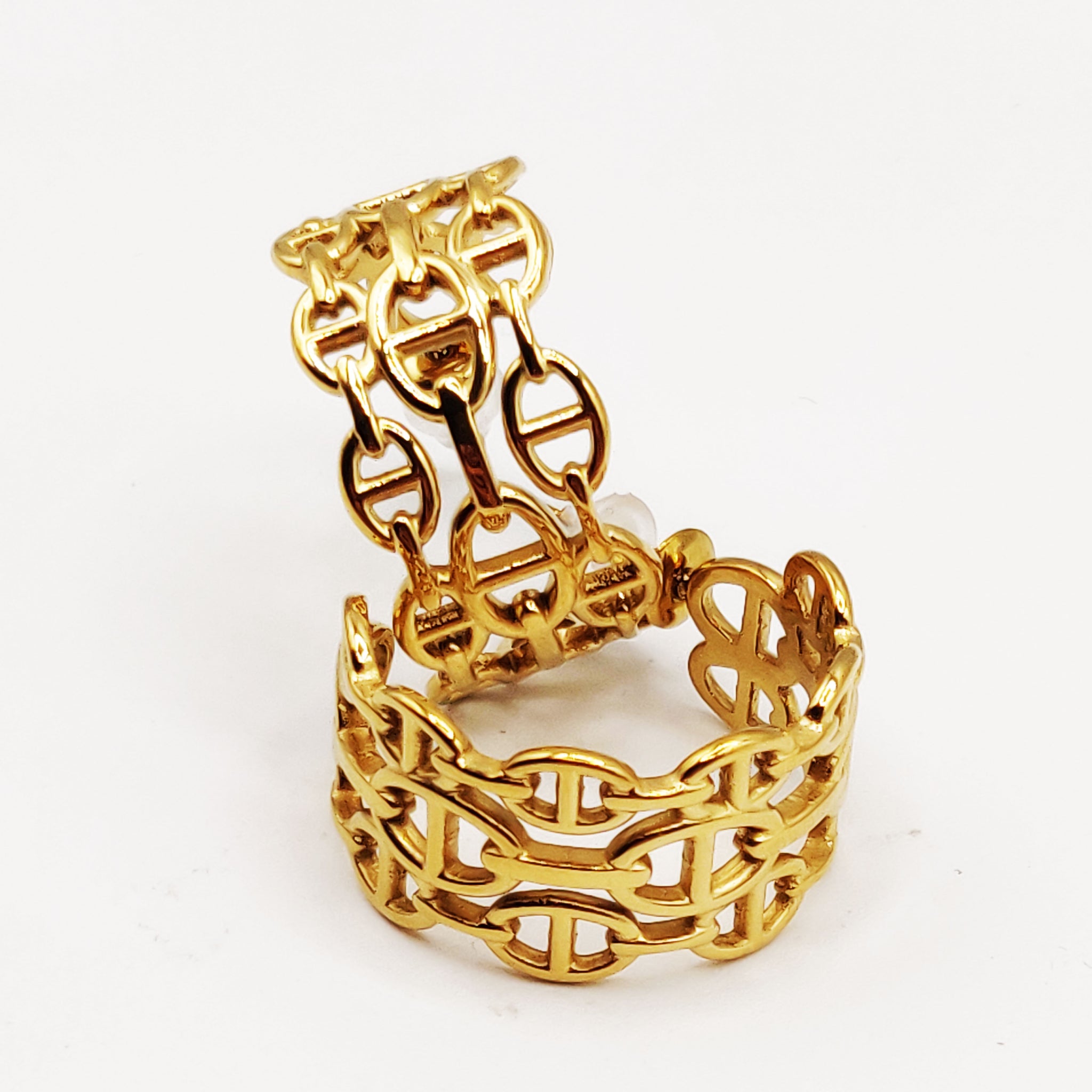 Boucles d'oreilles Multi H Luxe Emmêlés