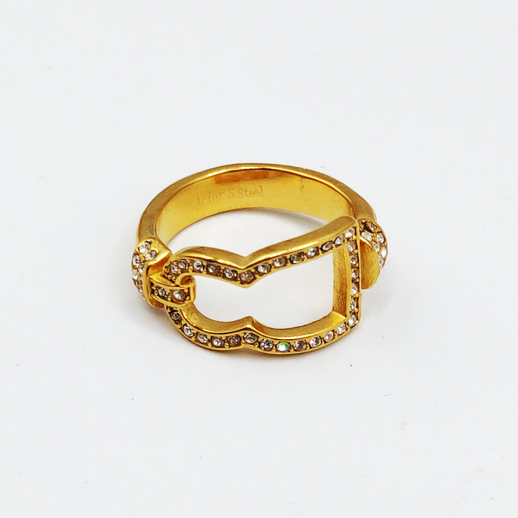 Bague Grand Bab El mansour Creux Cristaux Luxe