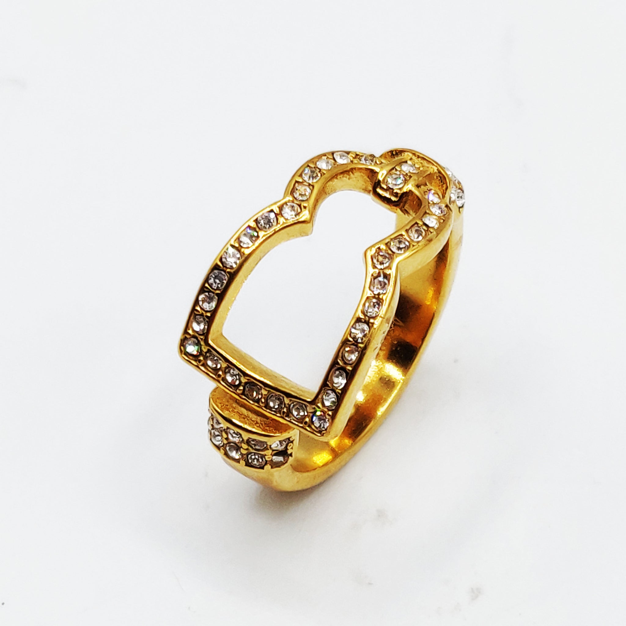 Bague Grand Bab El mansour Creux Cristaux Luxe