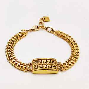 Bracelet Motifs V Luxe Multi Tresses