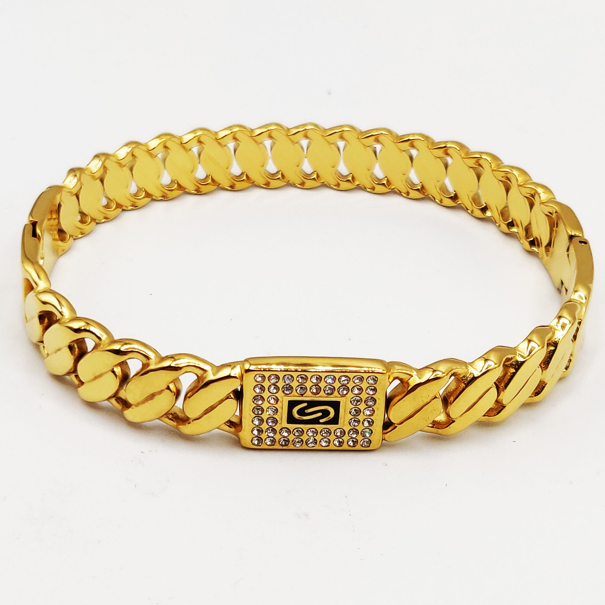 Bracelet Rigide Tresse Monte Carlo Luxe