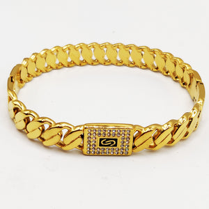 Bracelet Rigide Tresse Monte Carlo Luxe