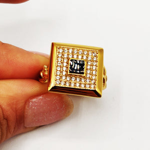 Bague Tresse Monte Carlo Carré Luxe