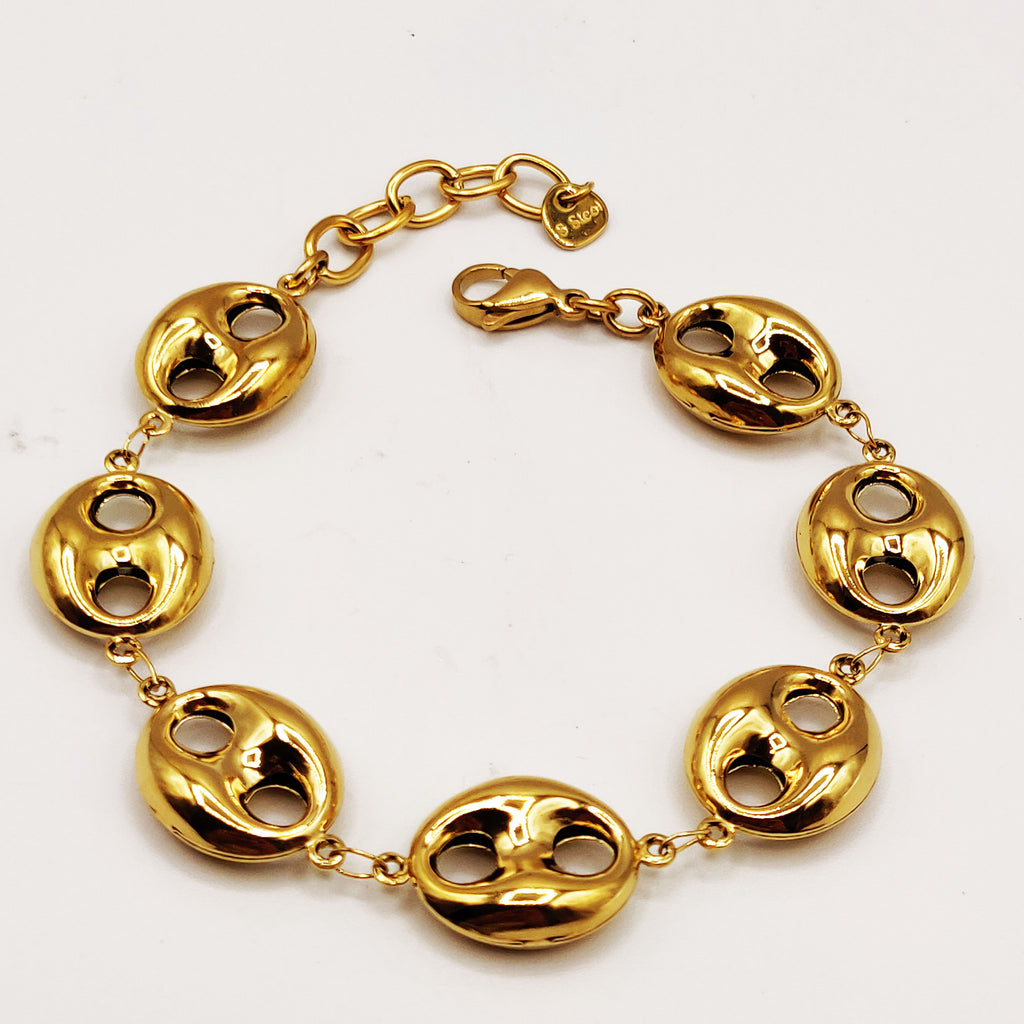 Bracelet Multi Graines de Café Luxe