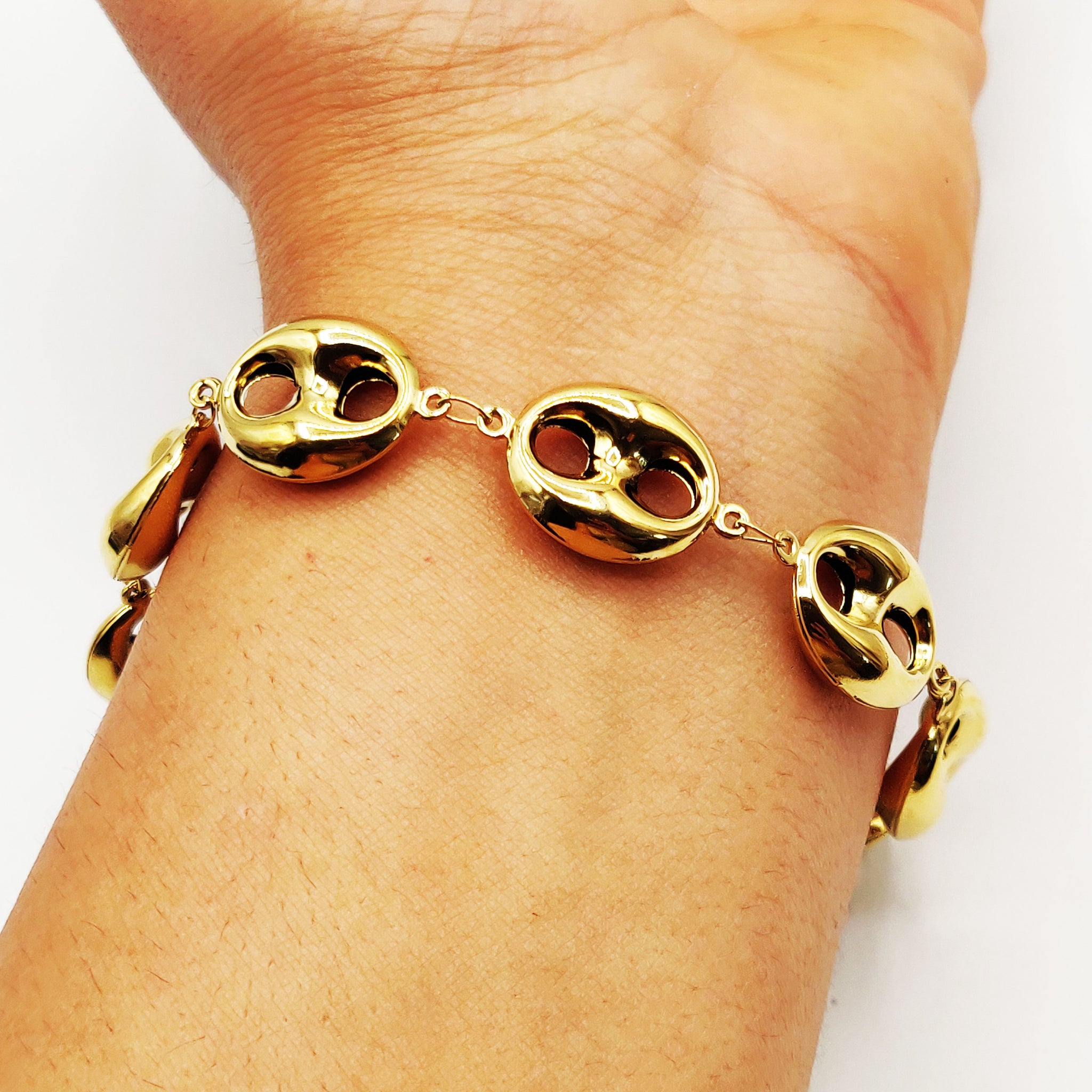 Bracelet Multi Graines de Café Luxe