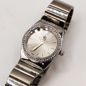 Montre GG Luxe BM9591 Fond Argenté Bracelet Argenté