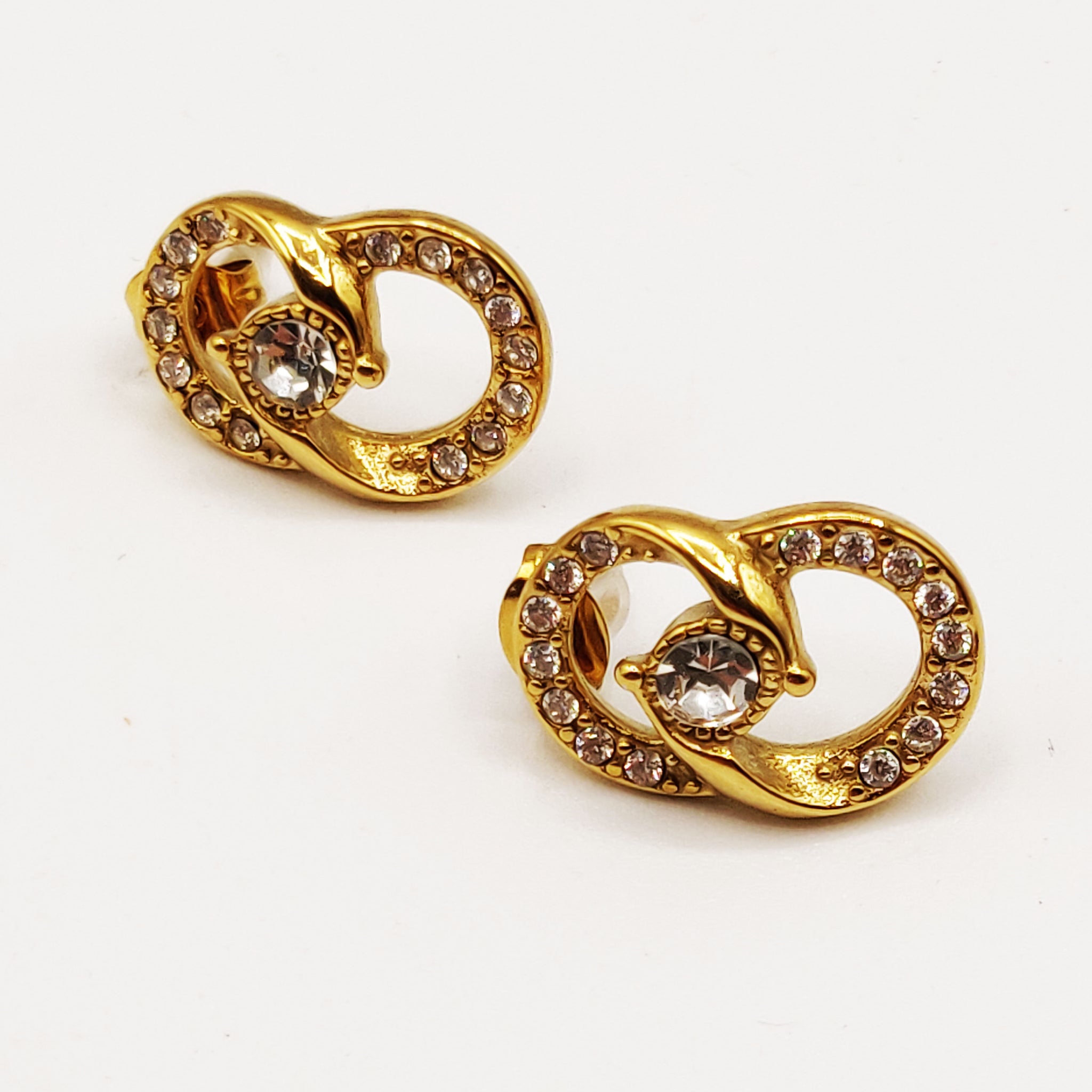 Boucles d'oreilles 8 Cristaux