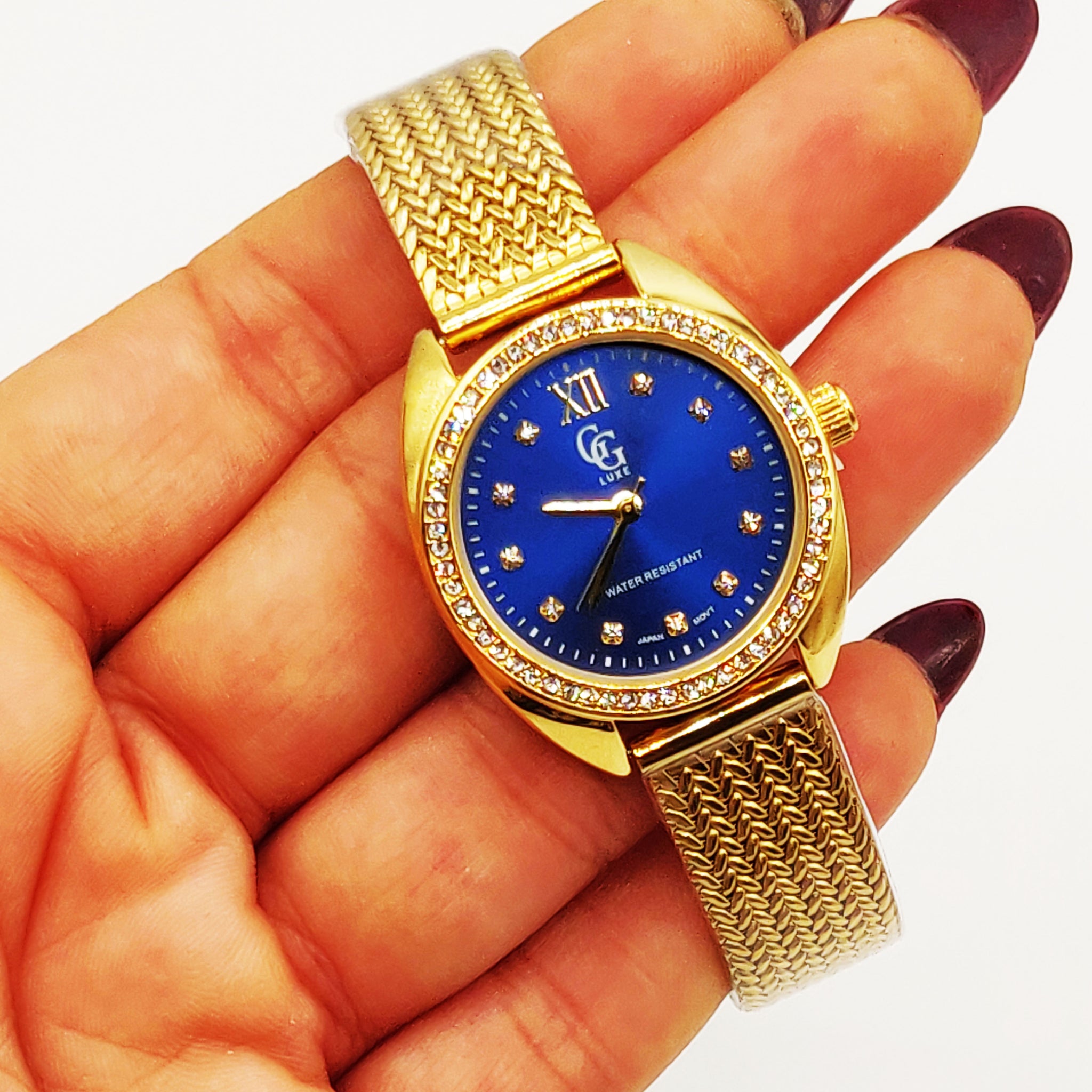 Montre GG Luxe FA1692 Fond Bleu