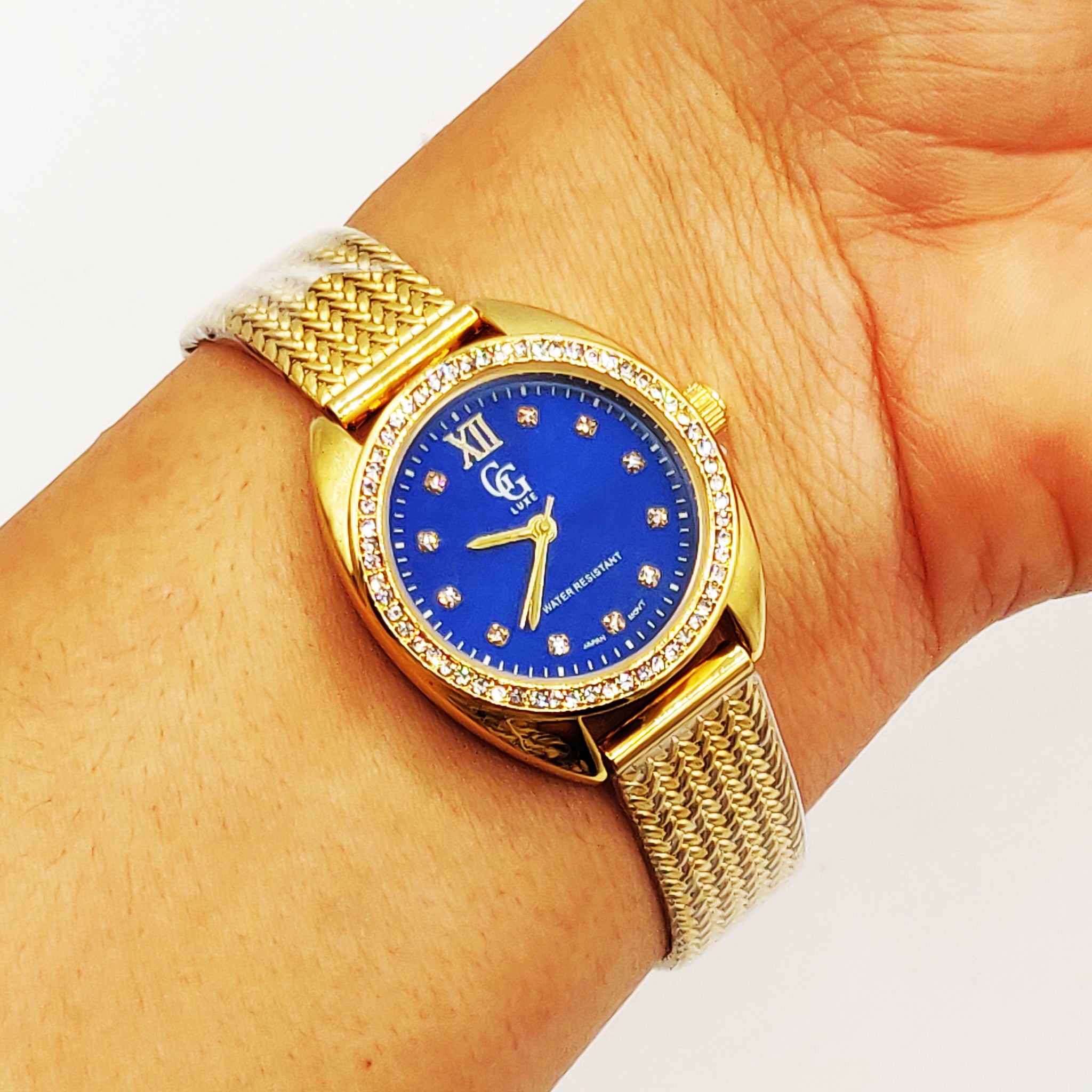 Montre GG Luxe FA1692 Fond Bleu