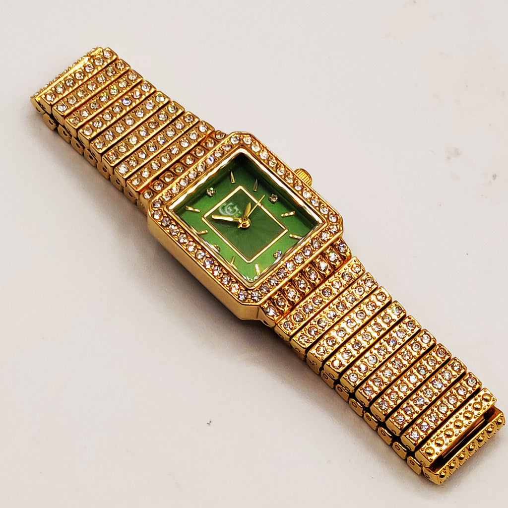 Montre GG Luxe GB91073 Fond Vert