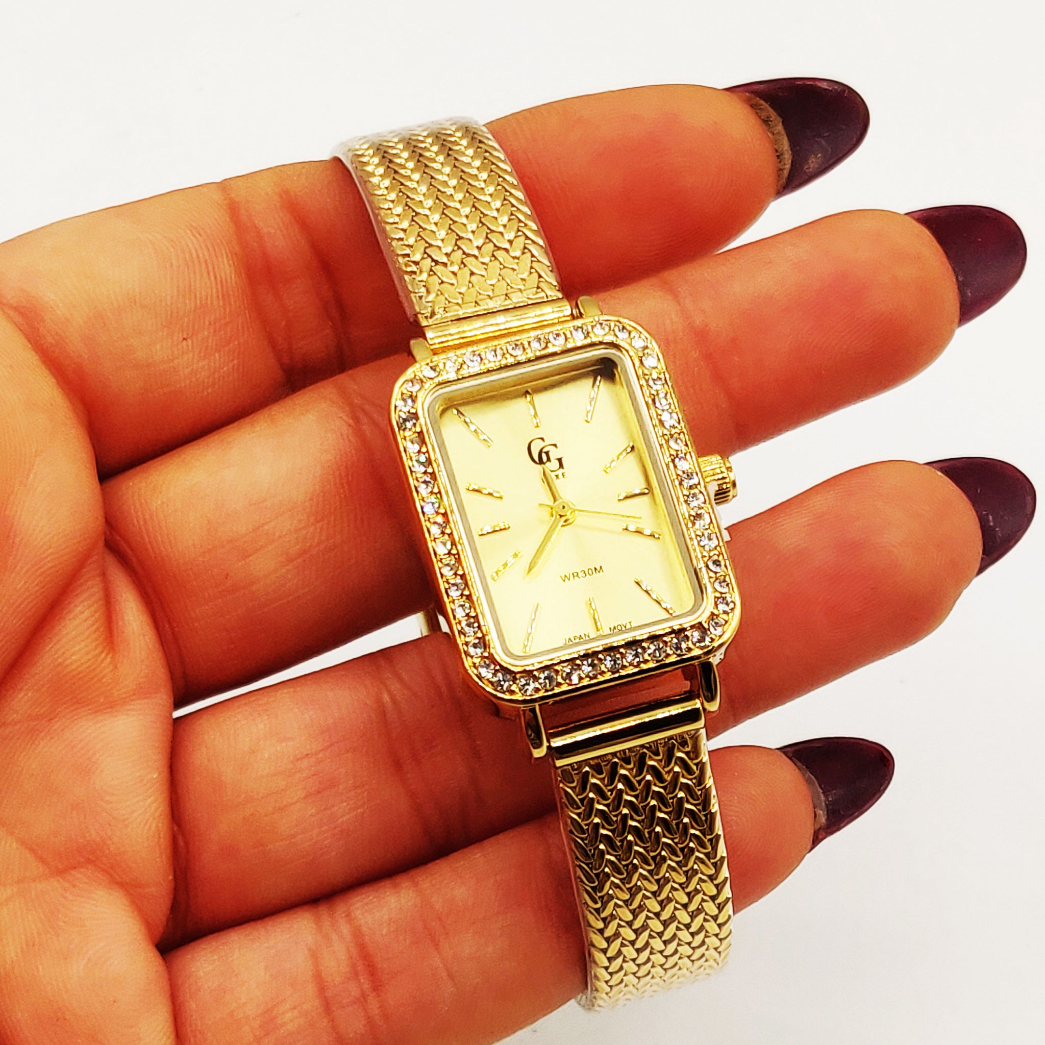 Montre GG Luxe FA120 Fond Doré