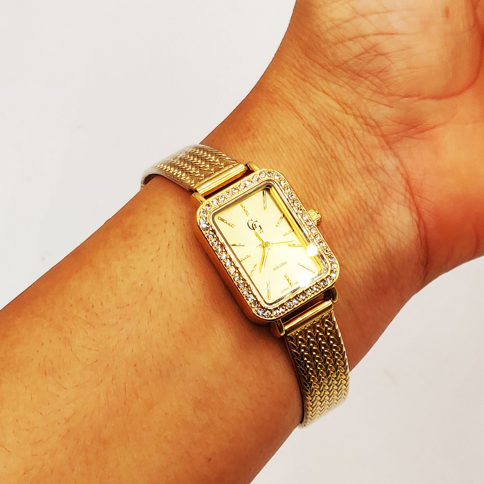 Montre GG Luxe FA120 Fond Doré