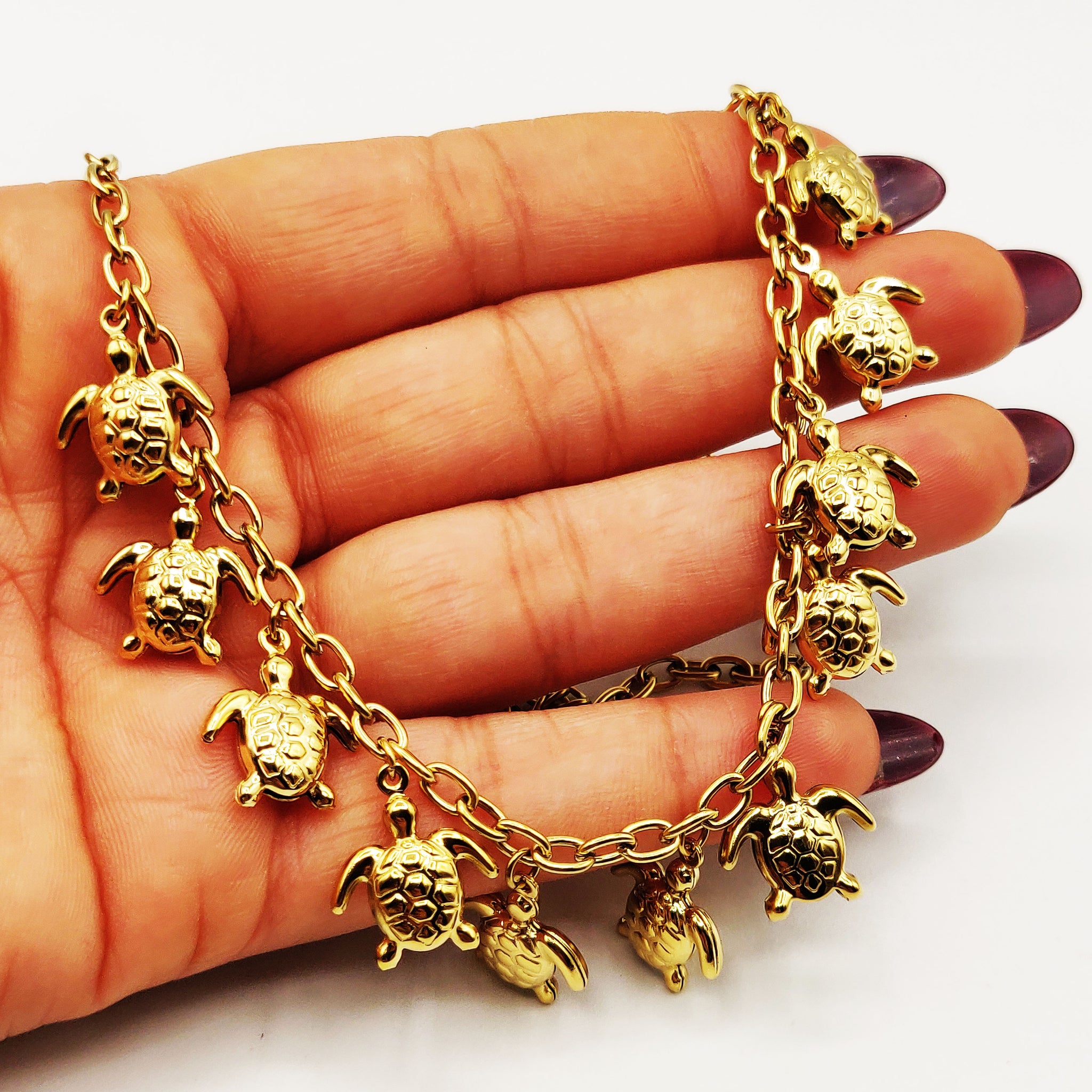 Collier Chaîne Bibelots Tortues Luxe