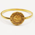 Bracelet Rigide Louise Coq Tour Boules Orientales Luxe