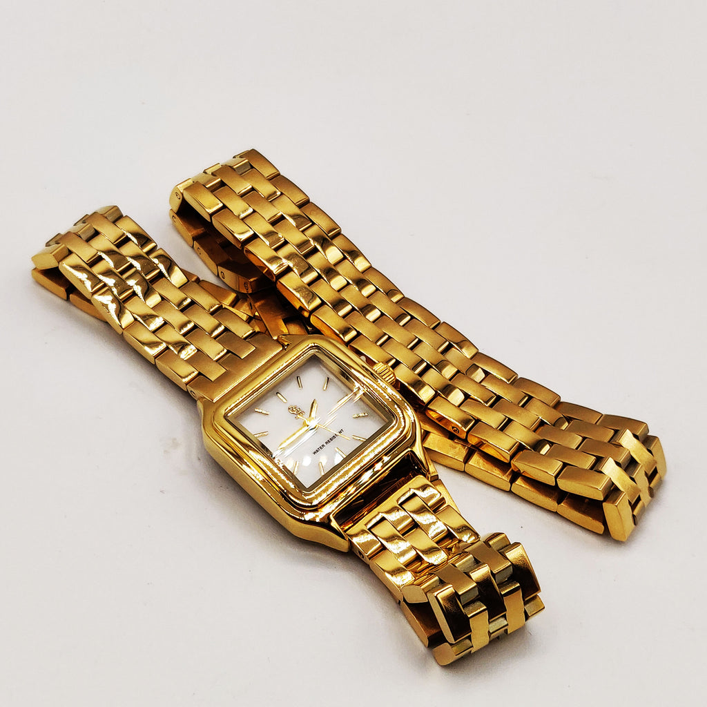 Montre GG Luxe q88376 Fond Blanc Double Bracelet