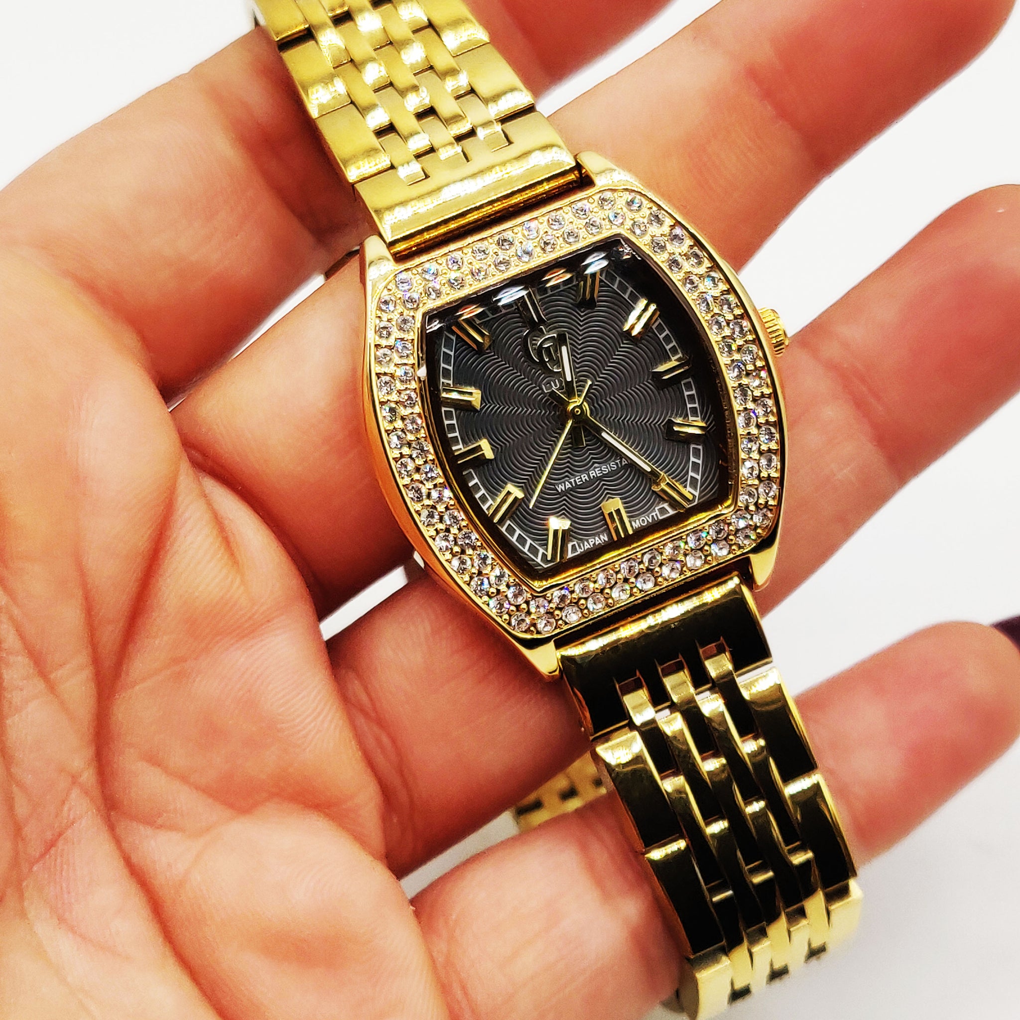 Montre GG Luxe B0283 Fond Gris