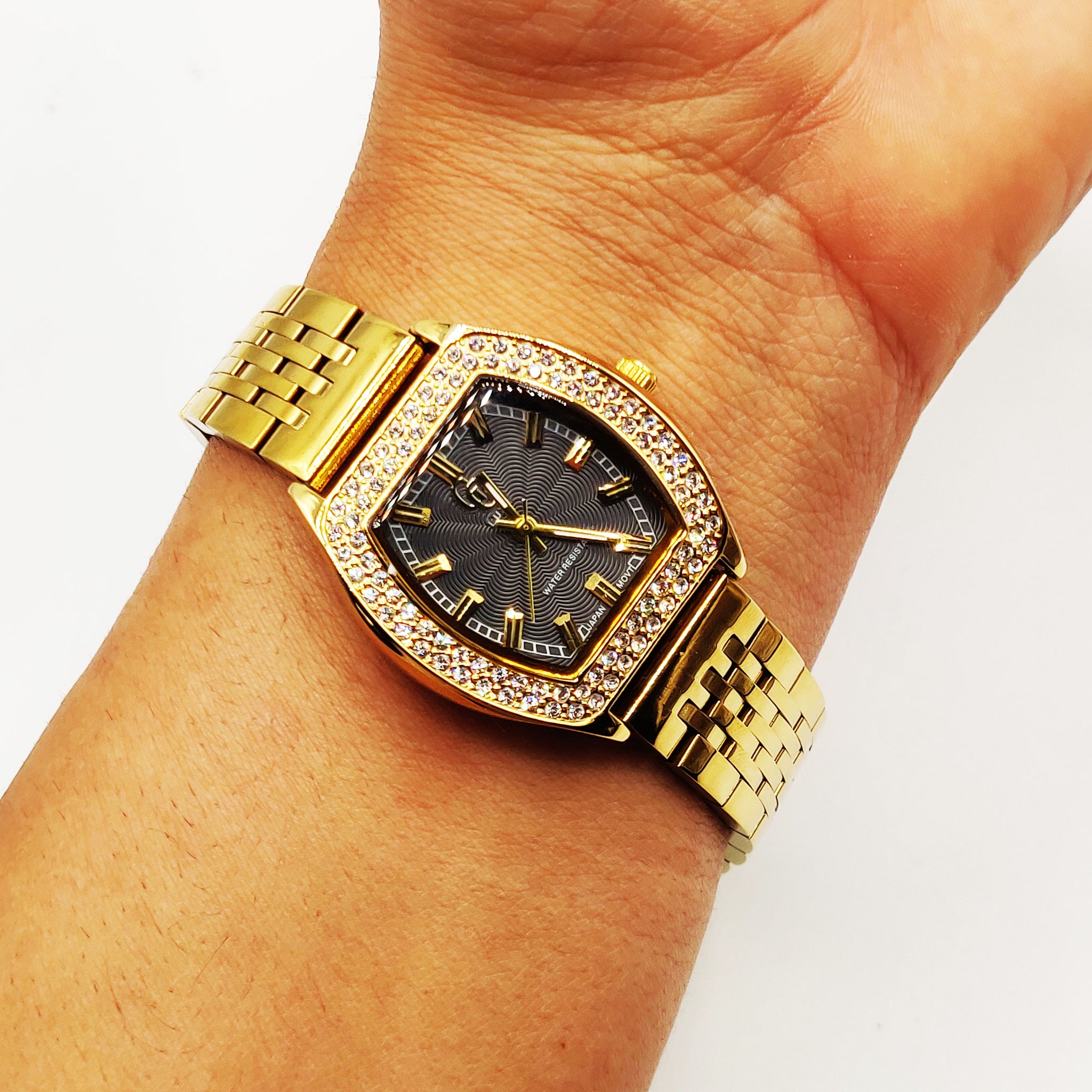 Montre GG Luxe B0283 Fond Gris