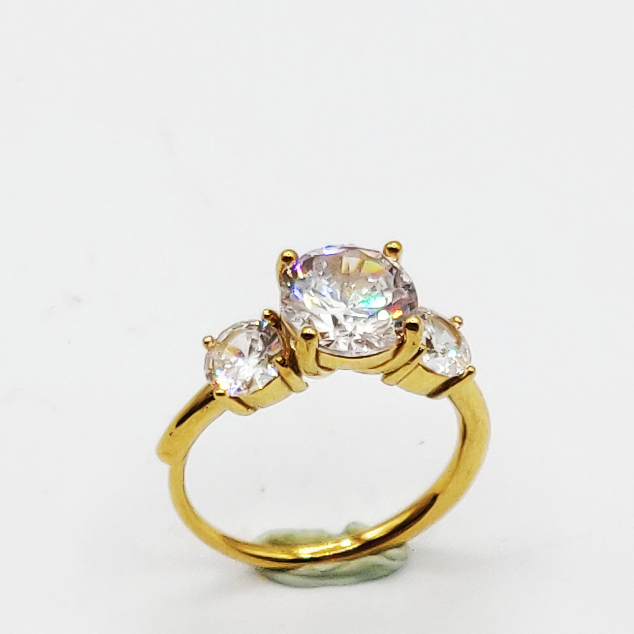 Bague Triple Gros Cristaux