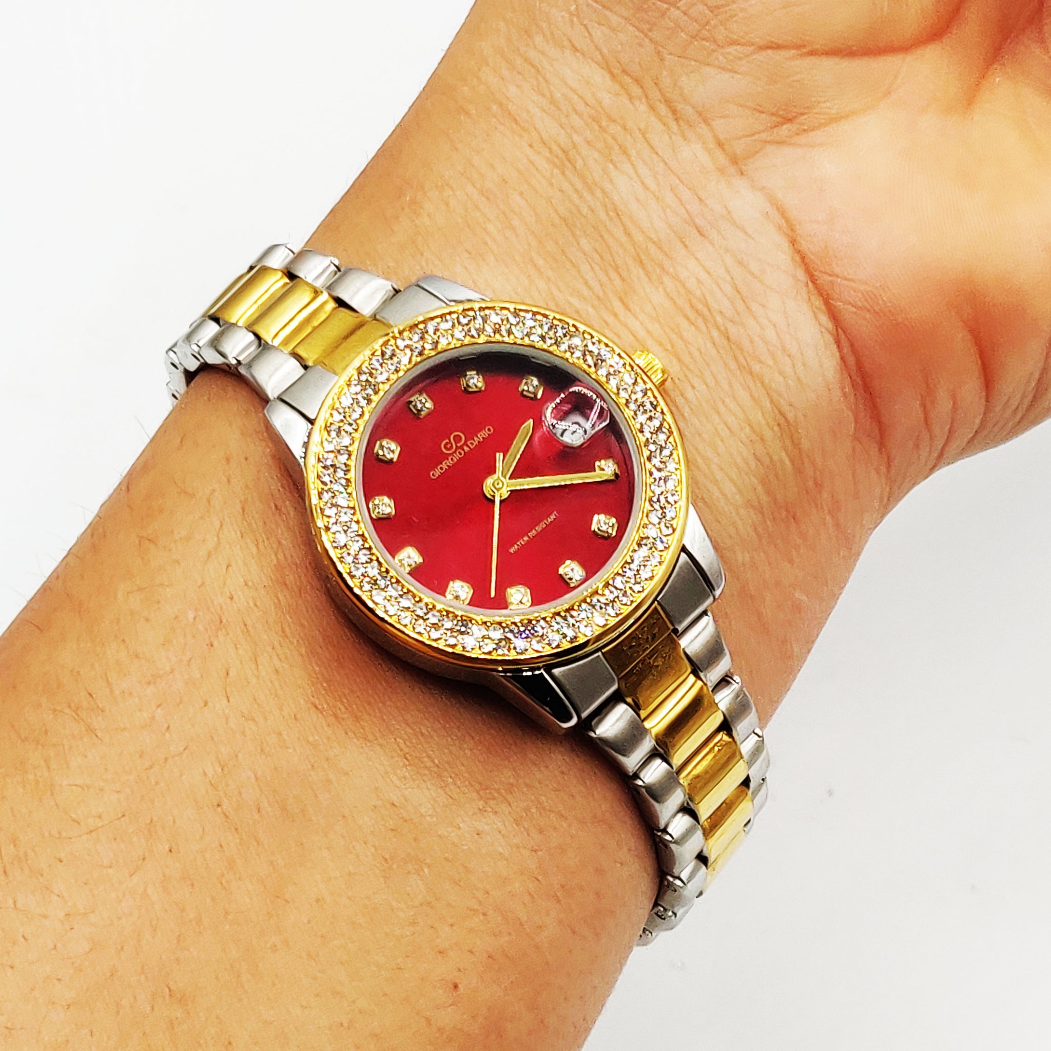 Montre Giorgio & Dario EU6462 Fond Bordeaux