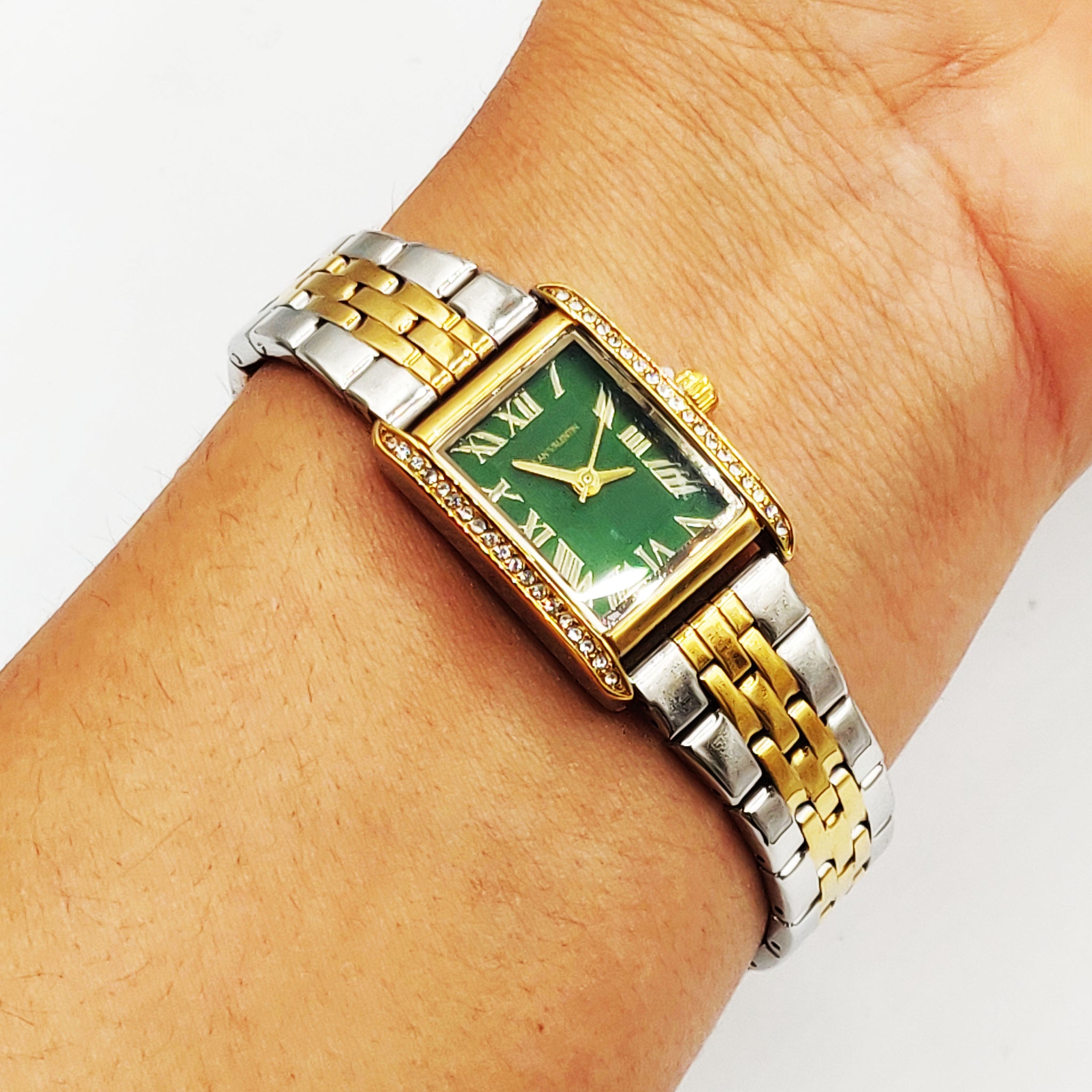 Montre Dylan Valentin DV6537 Fond Vert