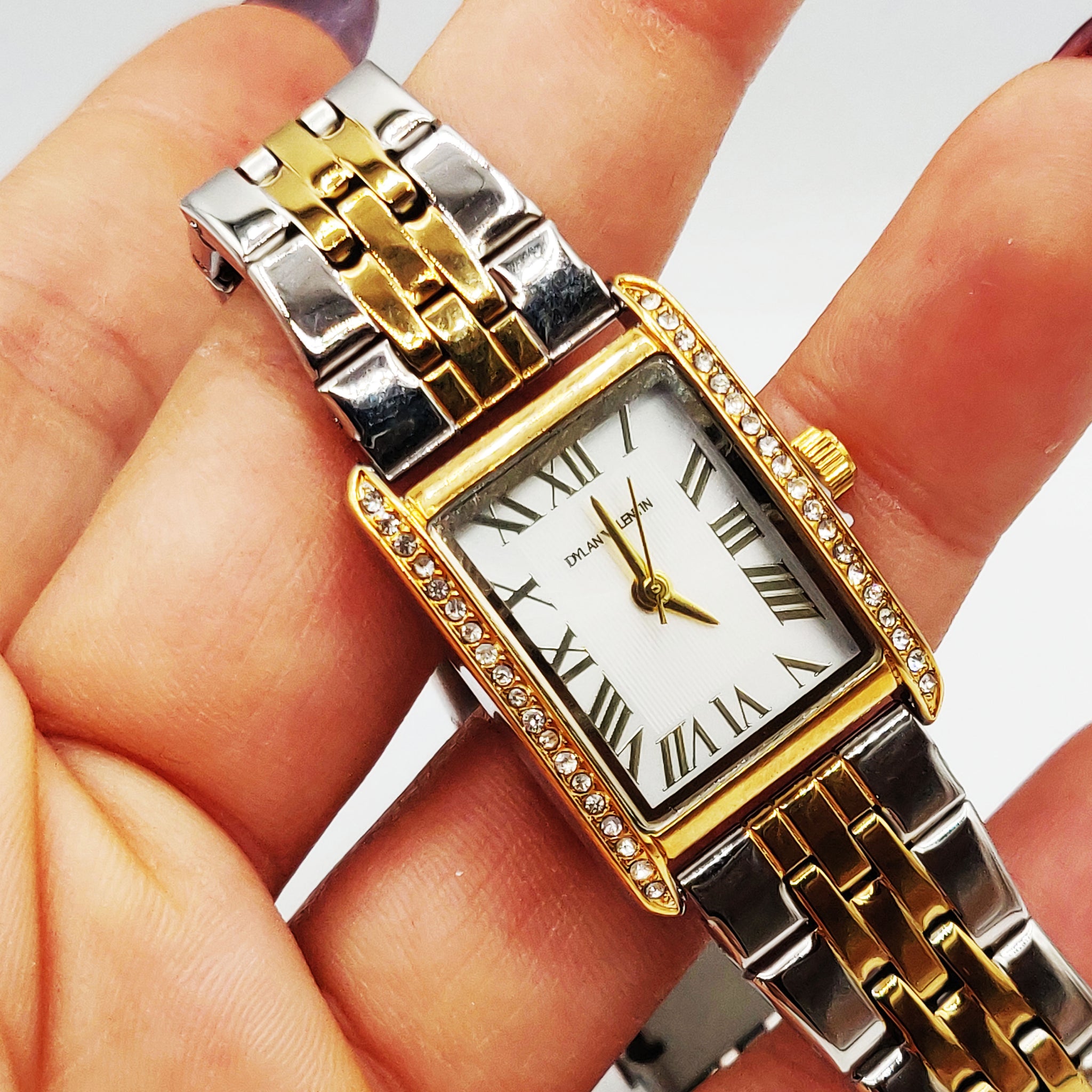 Montre Dylan Valentin DV6537 Fond Blanc