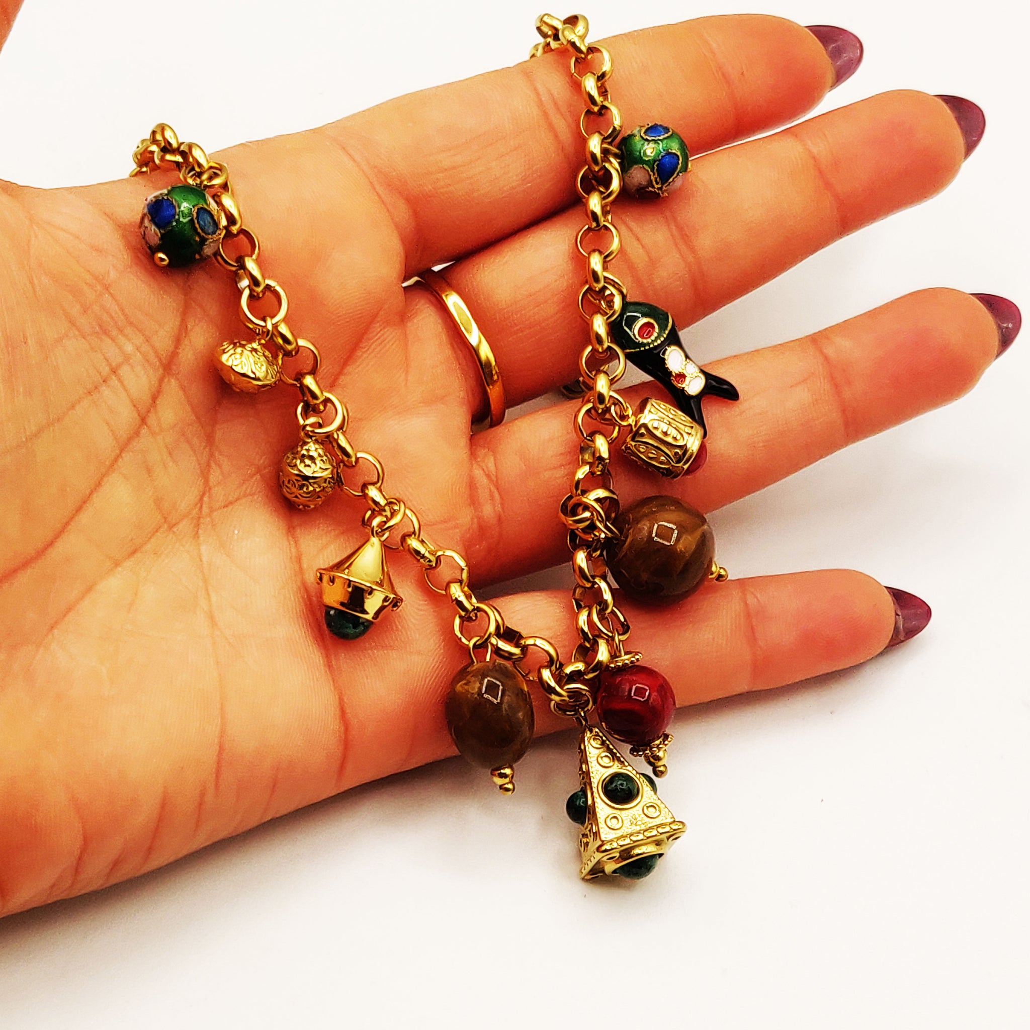 Collier Maillons Bibelots Vintage Luxe