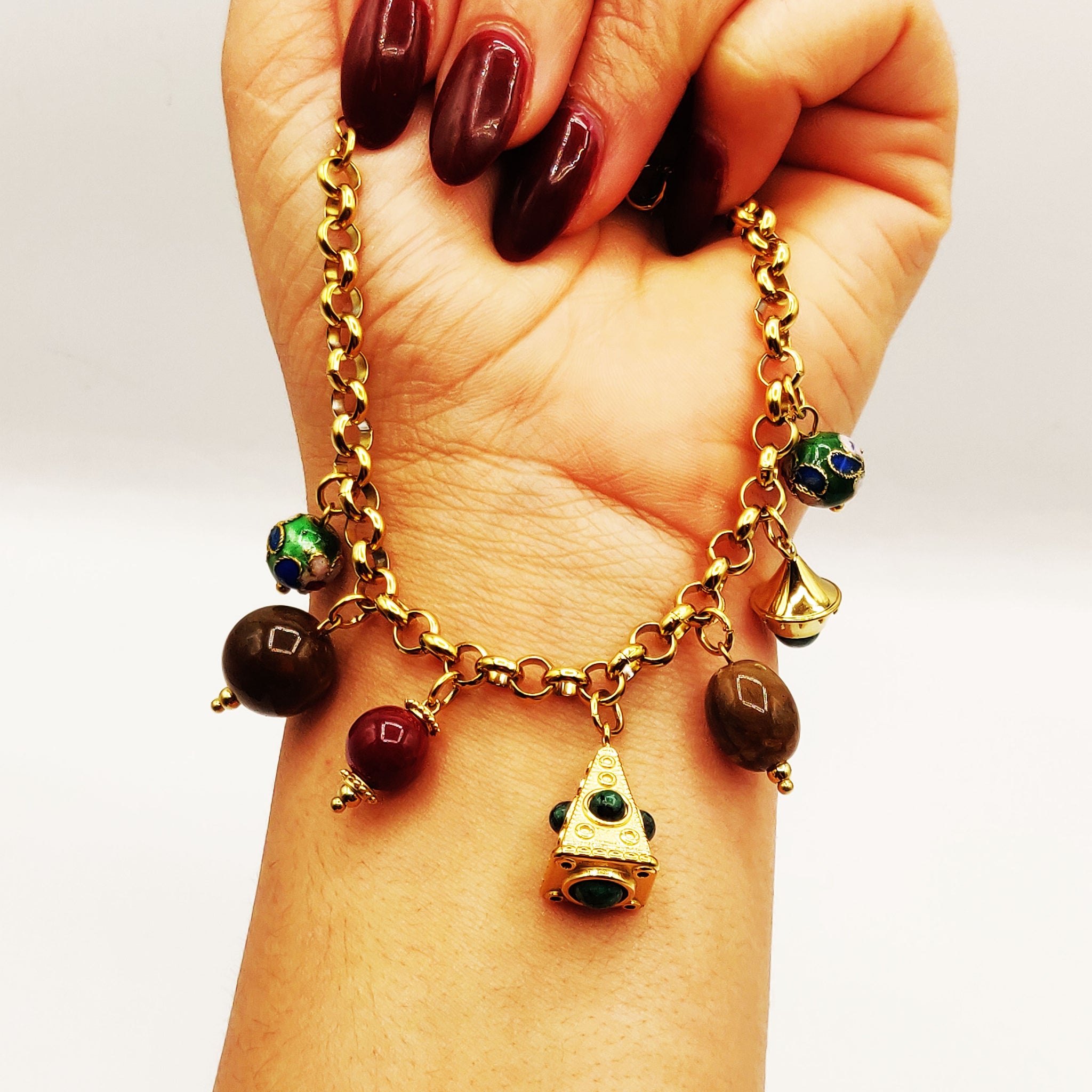 Bracelet Maillons Bibelots Vintage Luxe