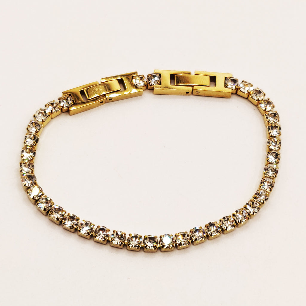 Bracelet Multi Grands Cristaux Luxe