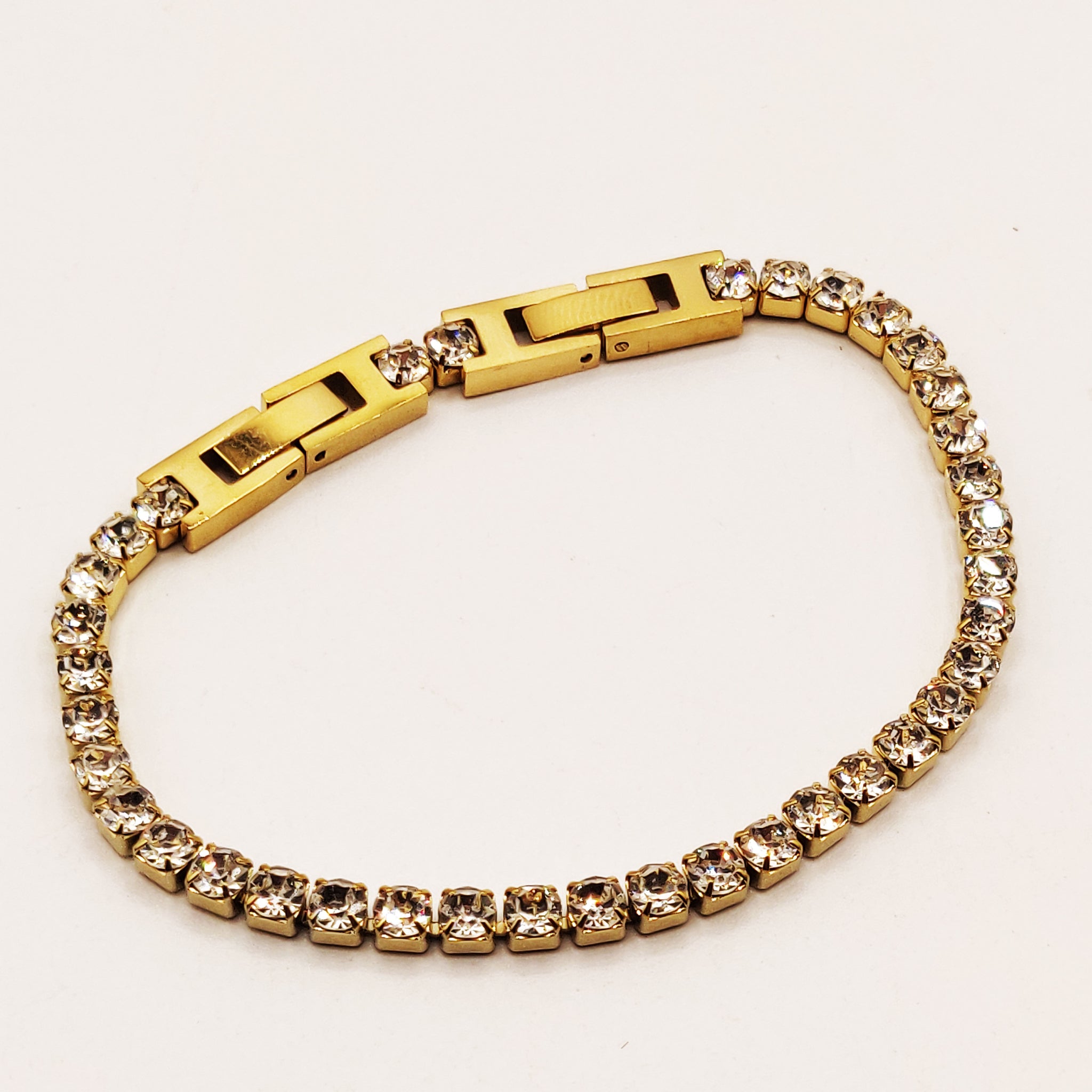 Bracelet Multi Grands Cristaux Luxe