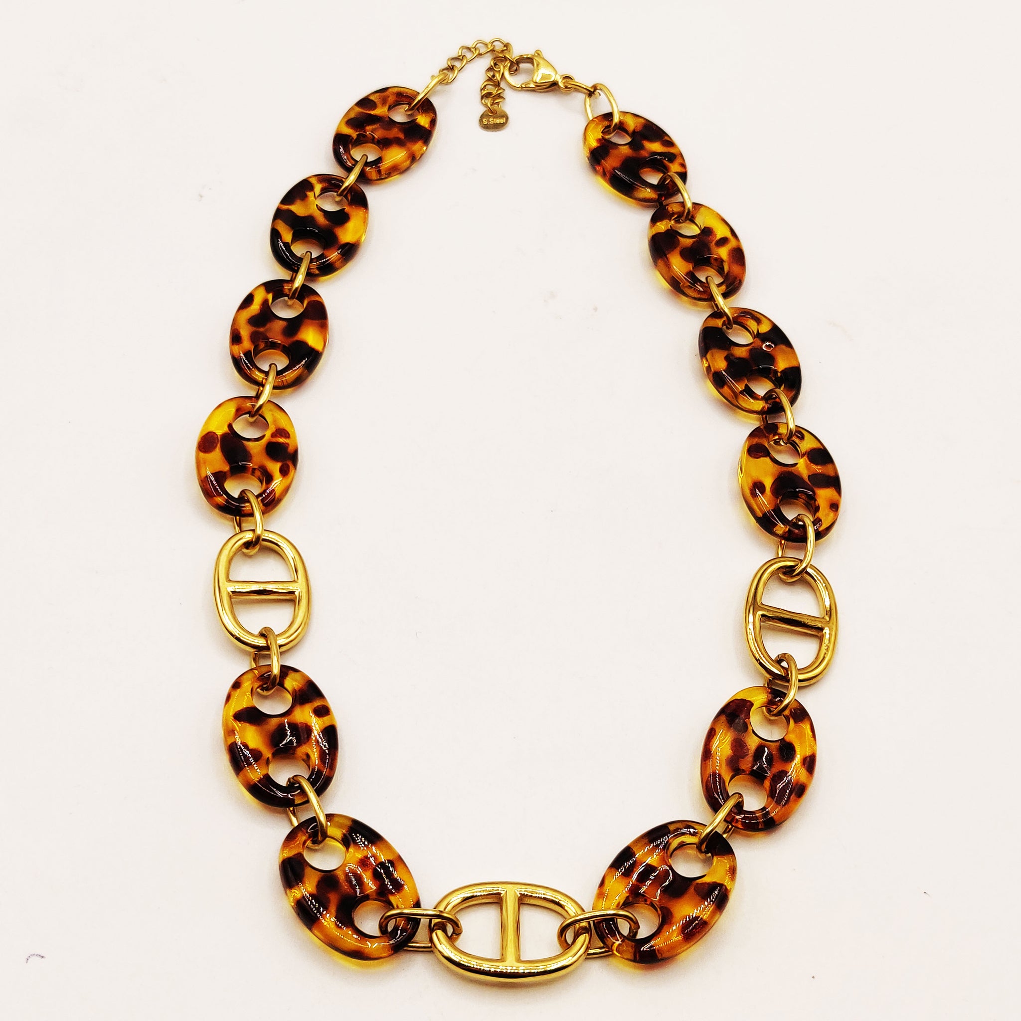 Collier Multi H Luxe Léopard