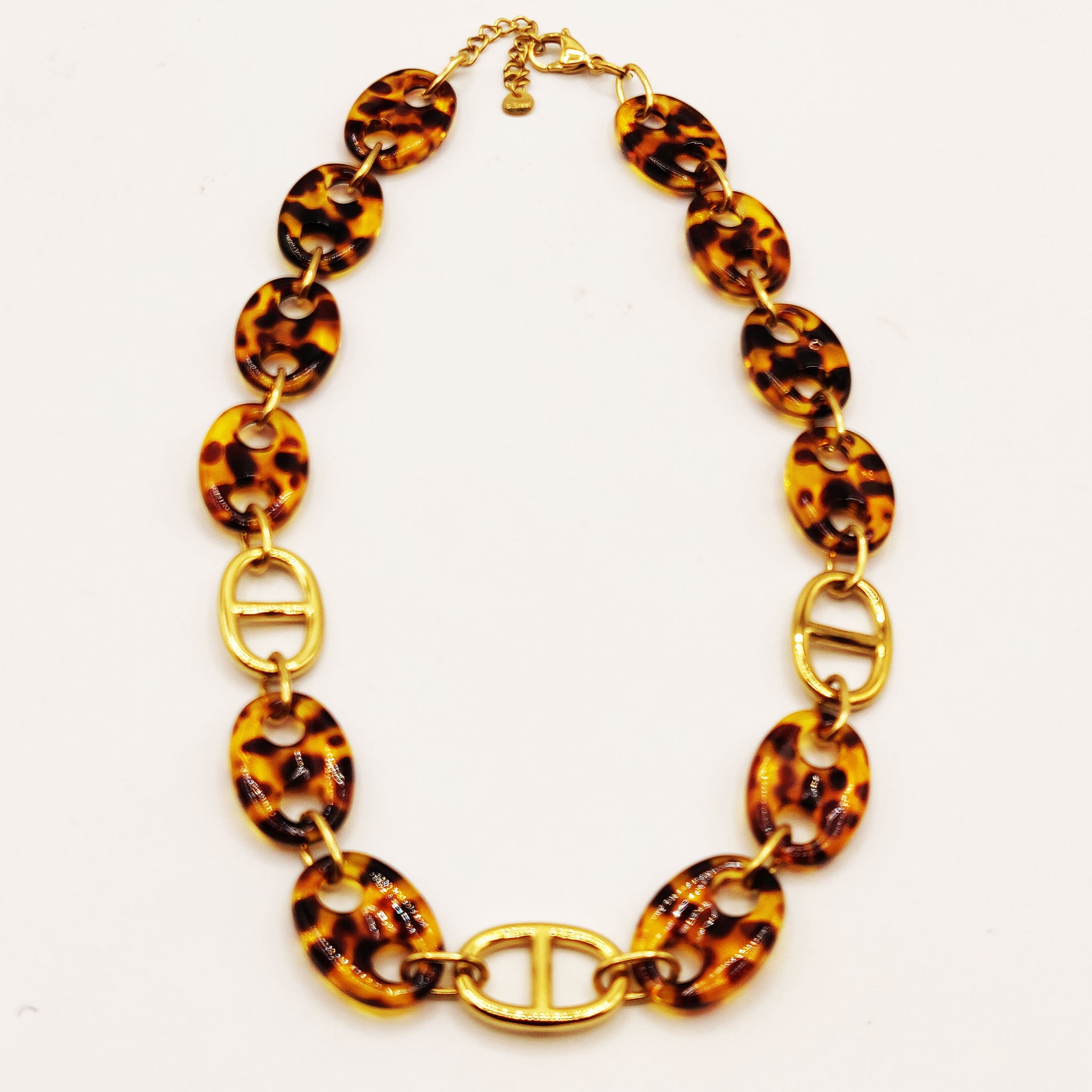 Collier Multi H Luxe Léopard