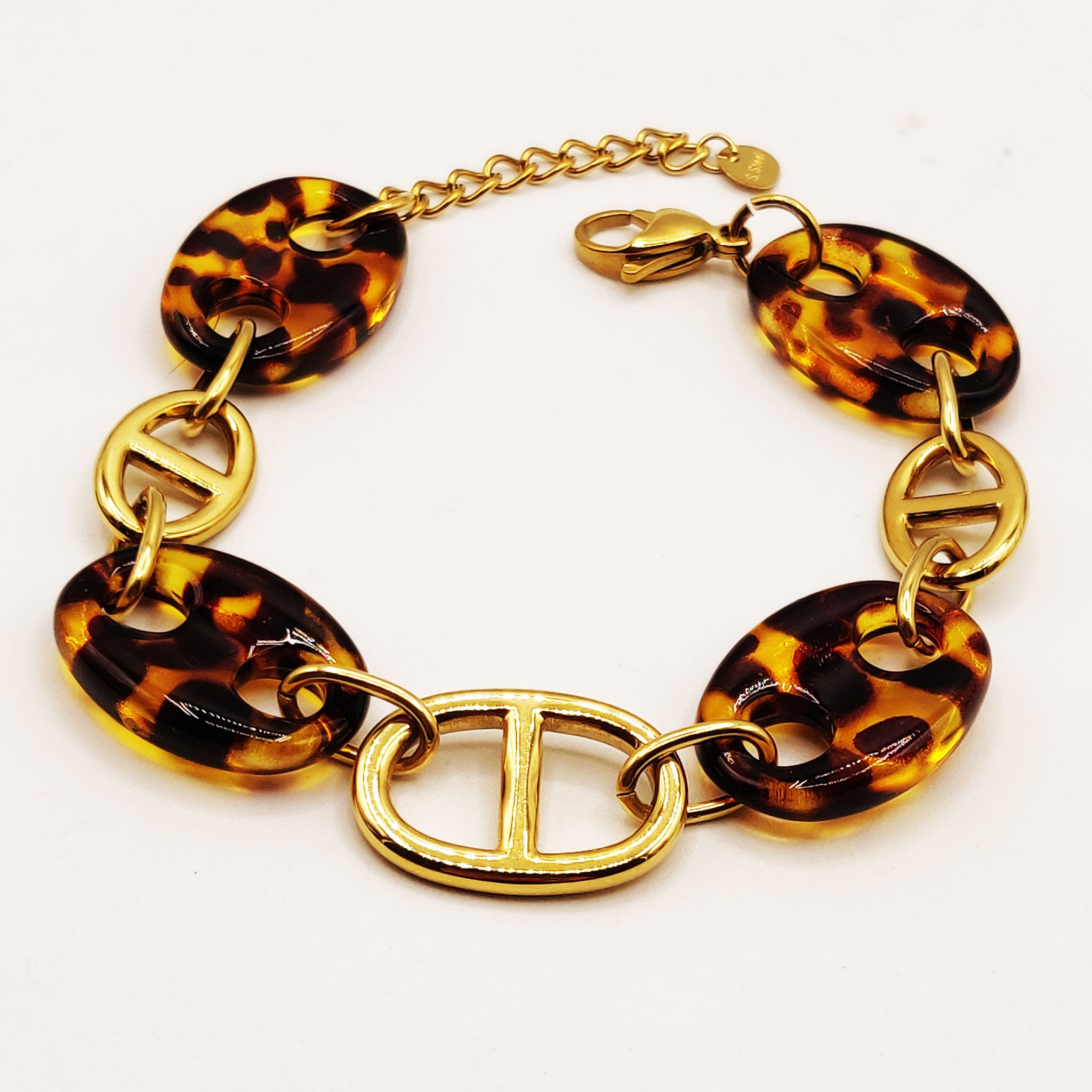 Bracelet Multi H Luxe Léopard