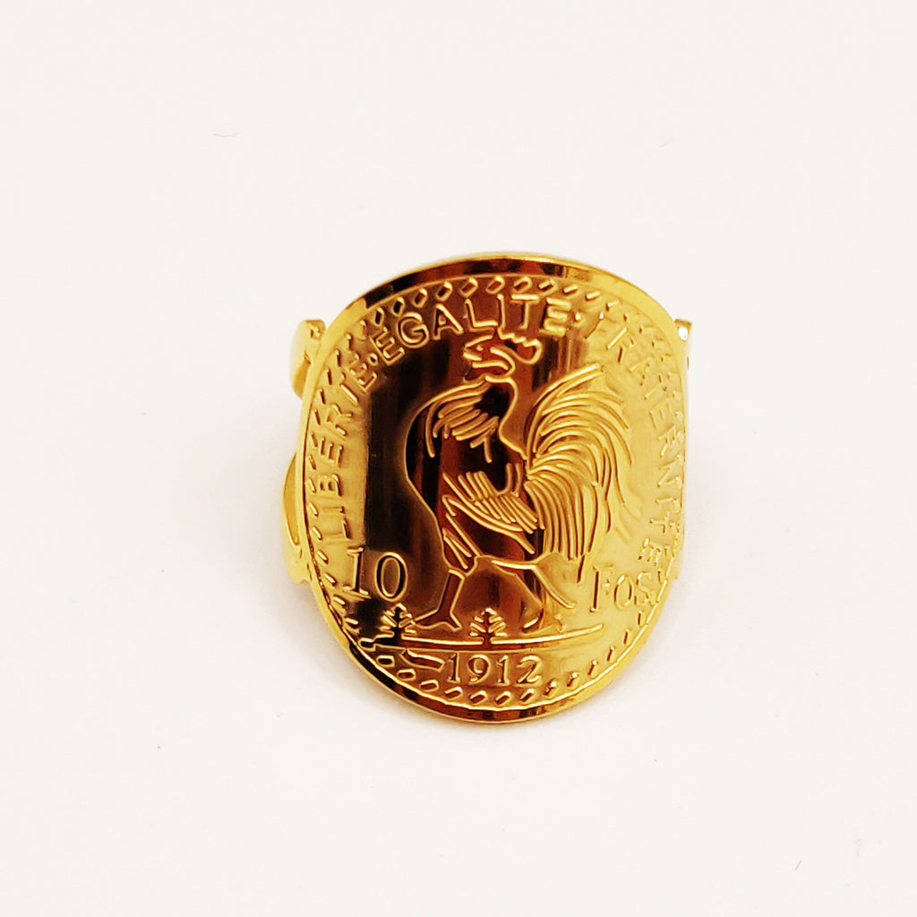 Bague Louise Coq Arrondie Luxe