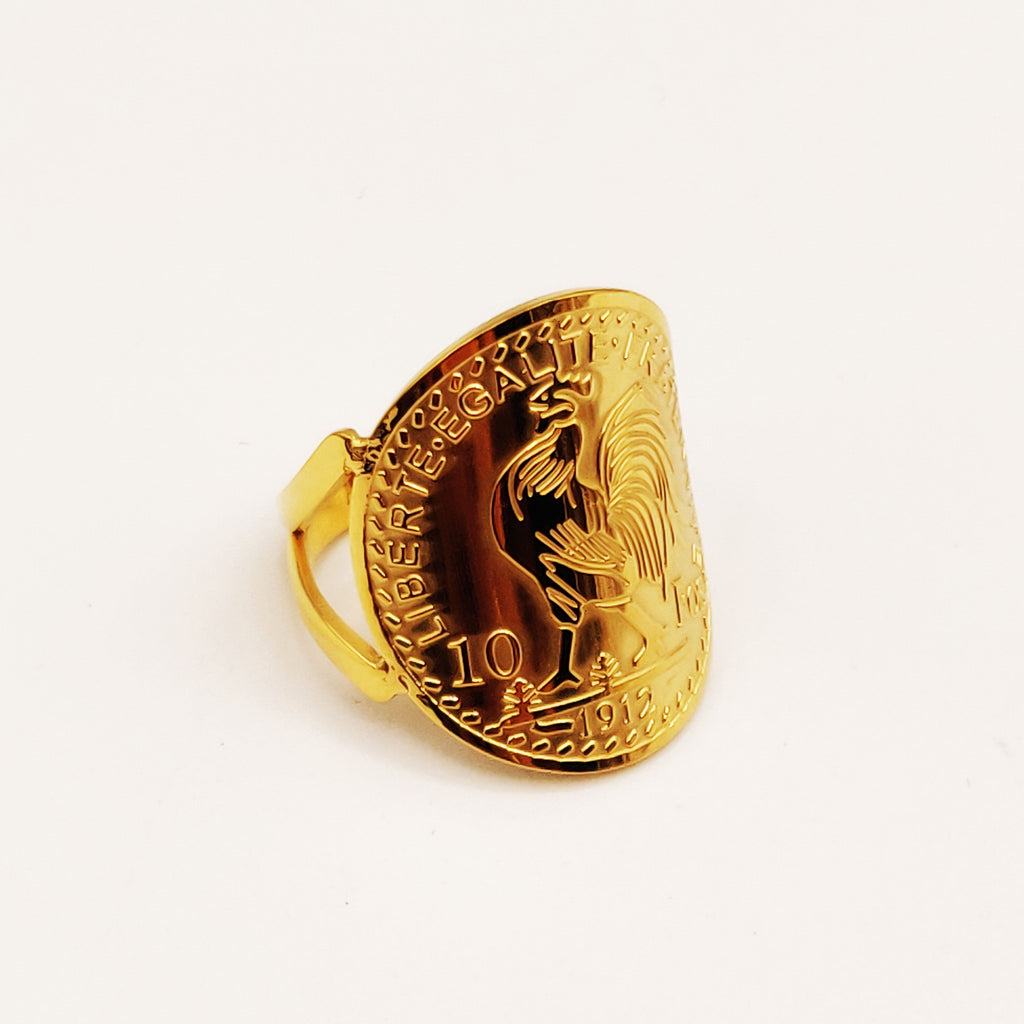 Bague Louise Coq Arrondie Luxe