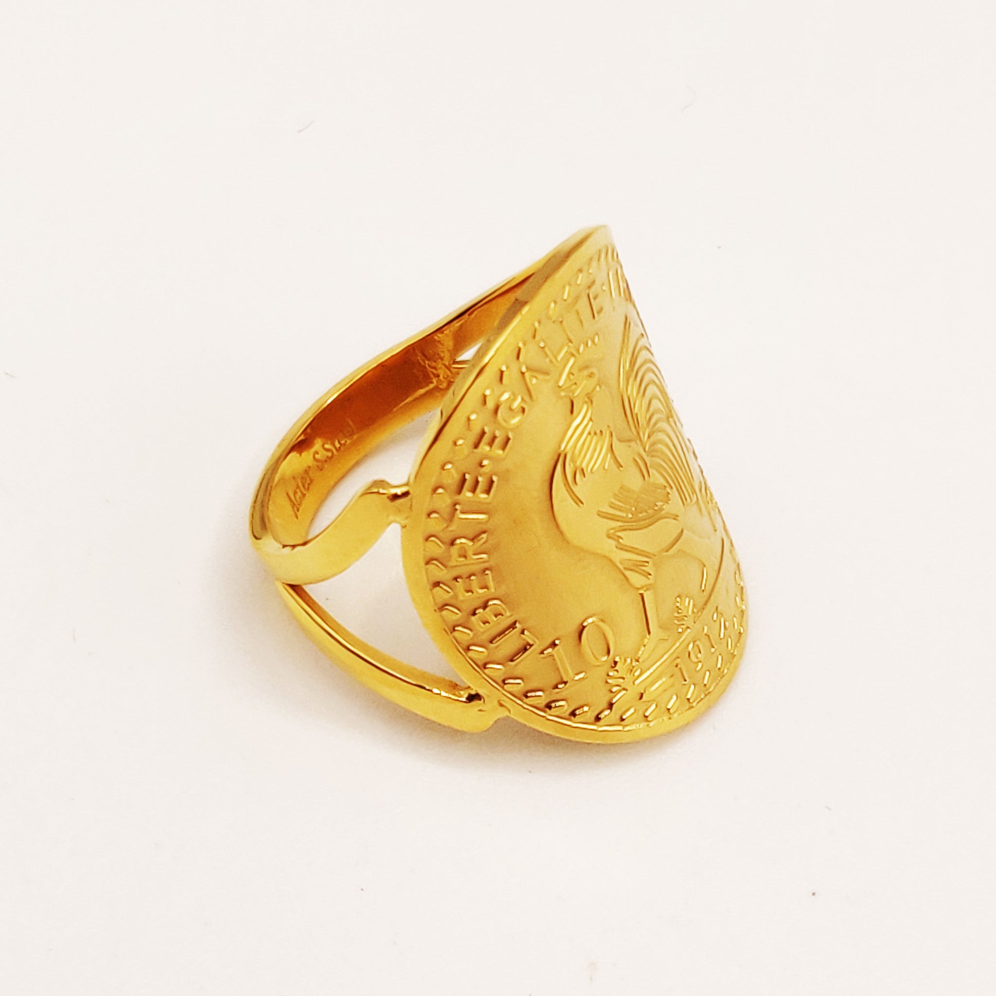 Bague Louise Coq Arrondie Luxe