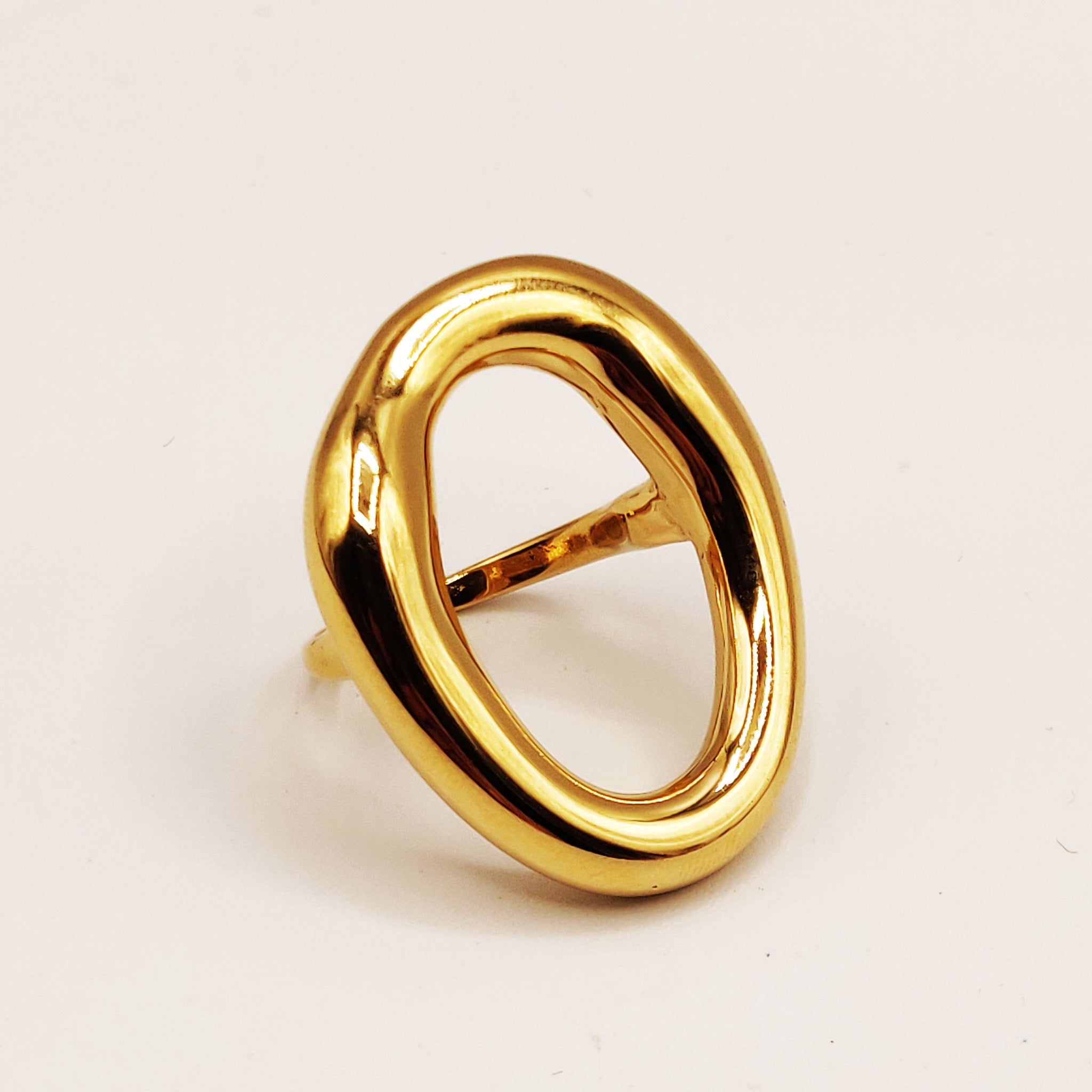 Bague Grand Cercle Vide Luxe