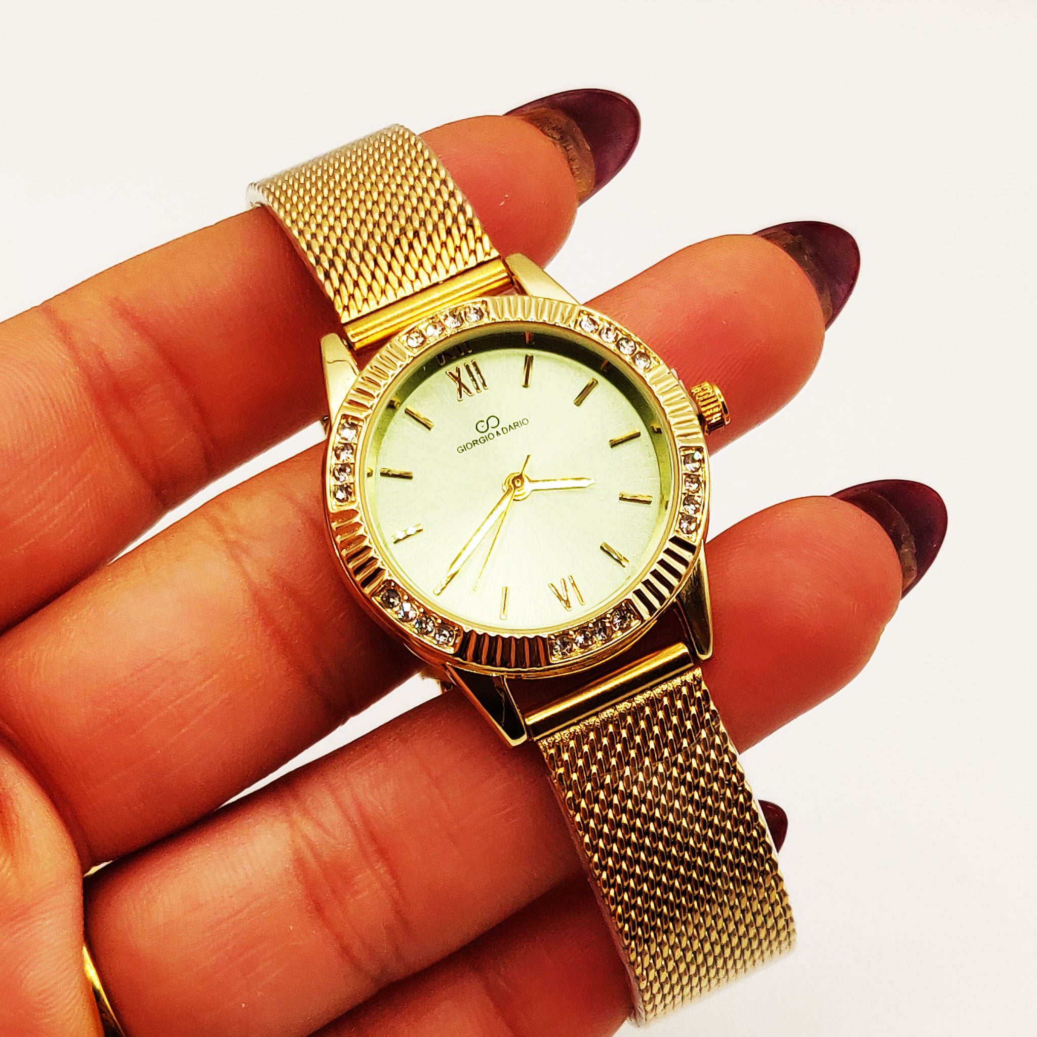 Montre Giorgio & Dario EU6650 Fond Vert