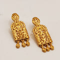 Boucles d'oreilles Torsade Grand Pendentif Bab El Mansour Luxe