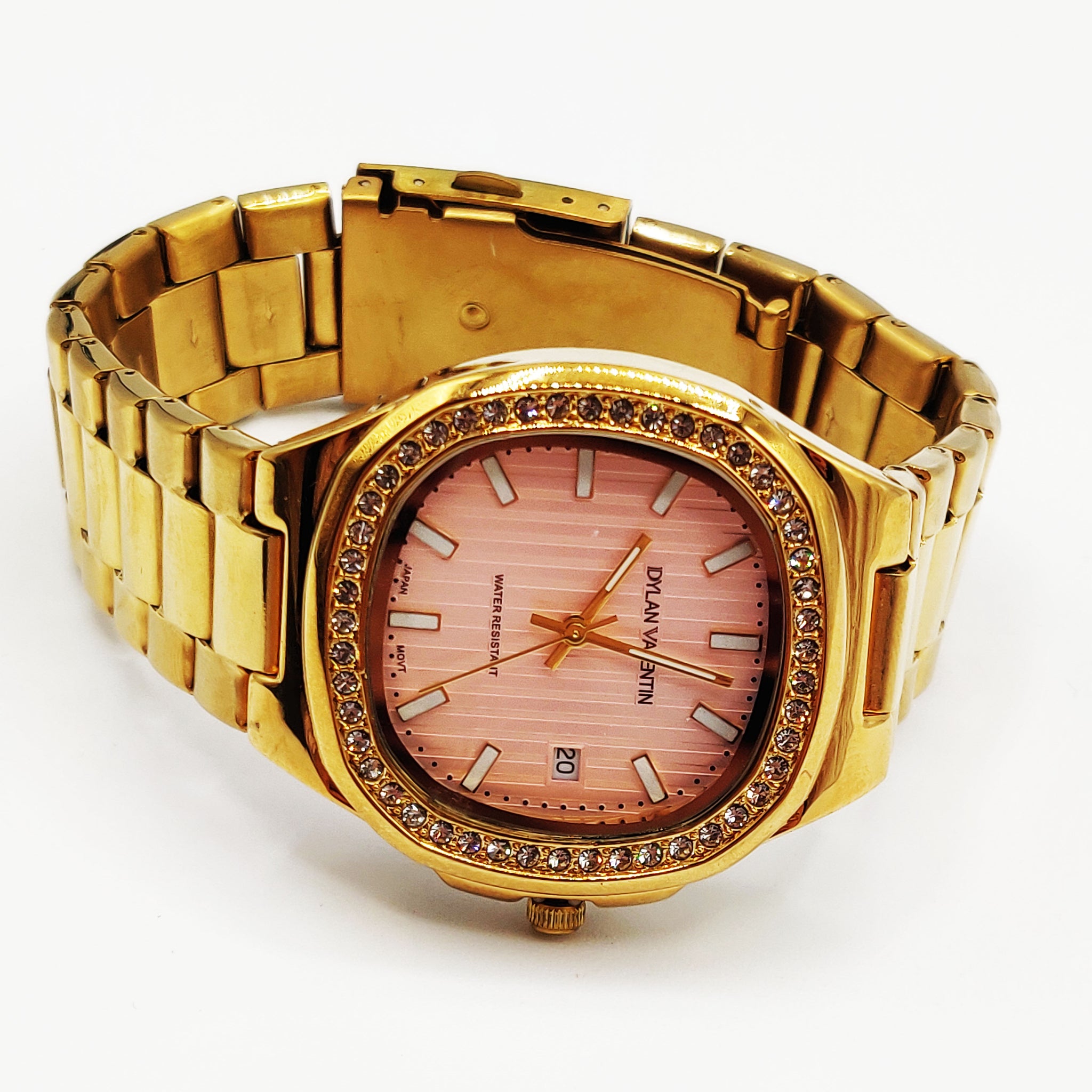 Montre Dylan Valentin DV6541 Fond Rose