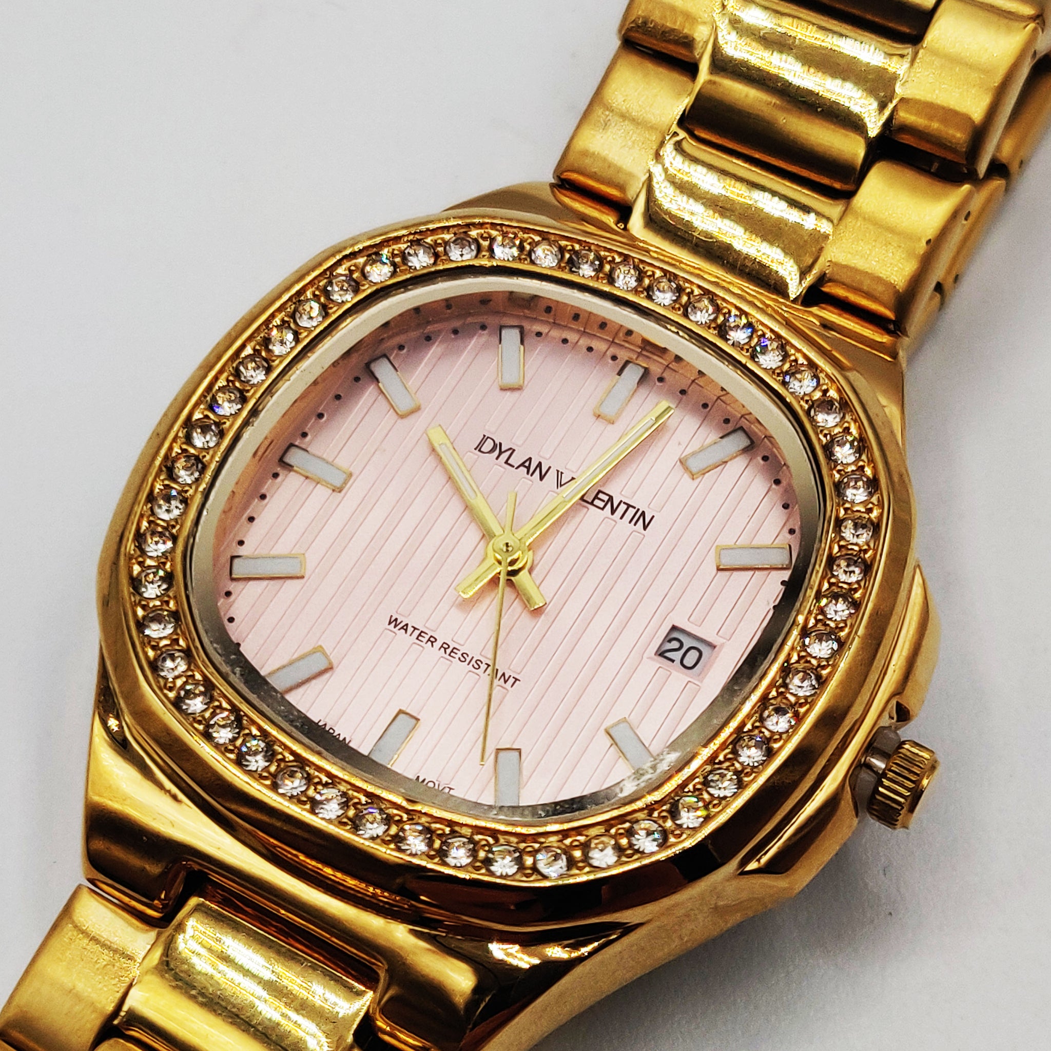 Montre Dylan Valentin DV6541 Fond Rose